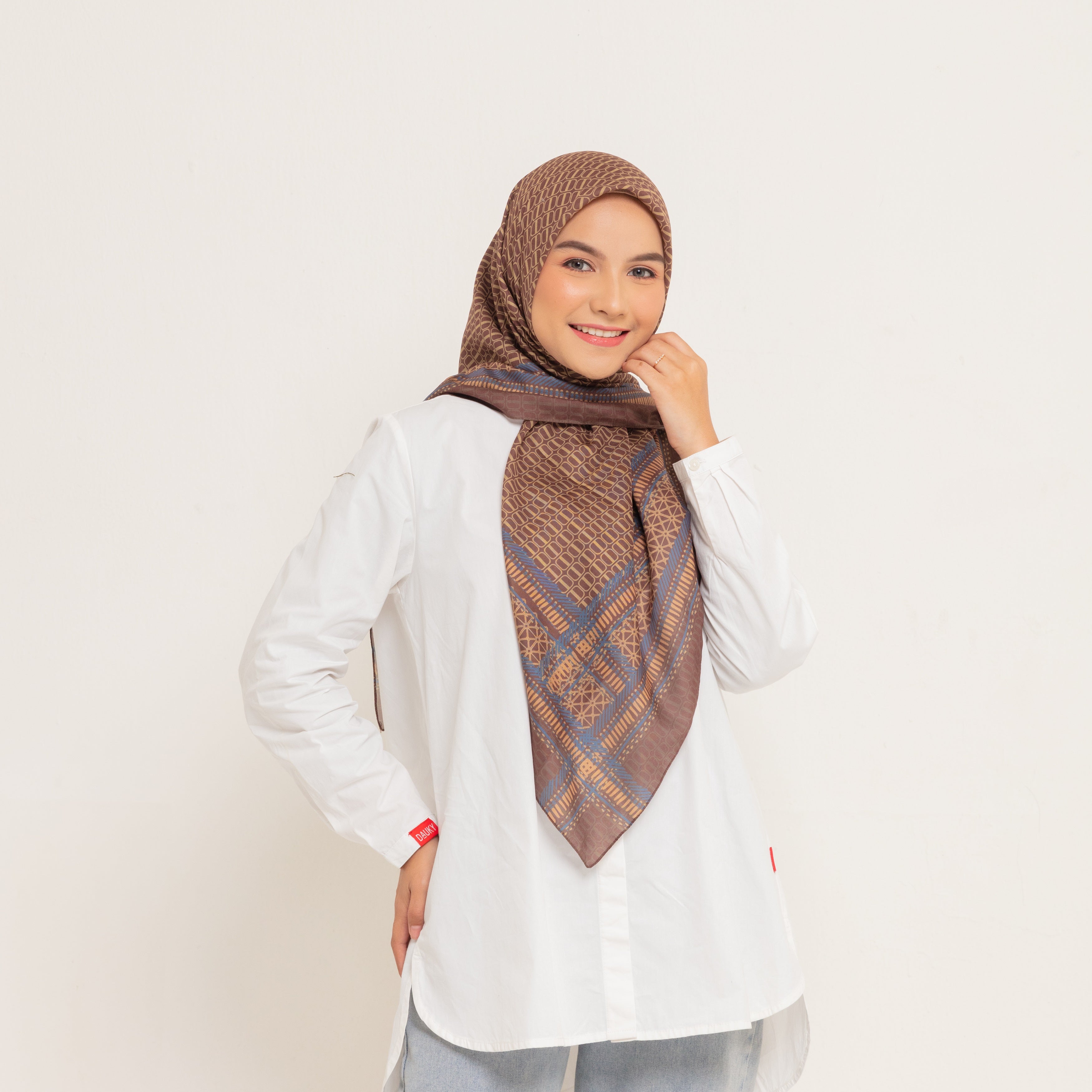 Double Border Scarf