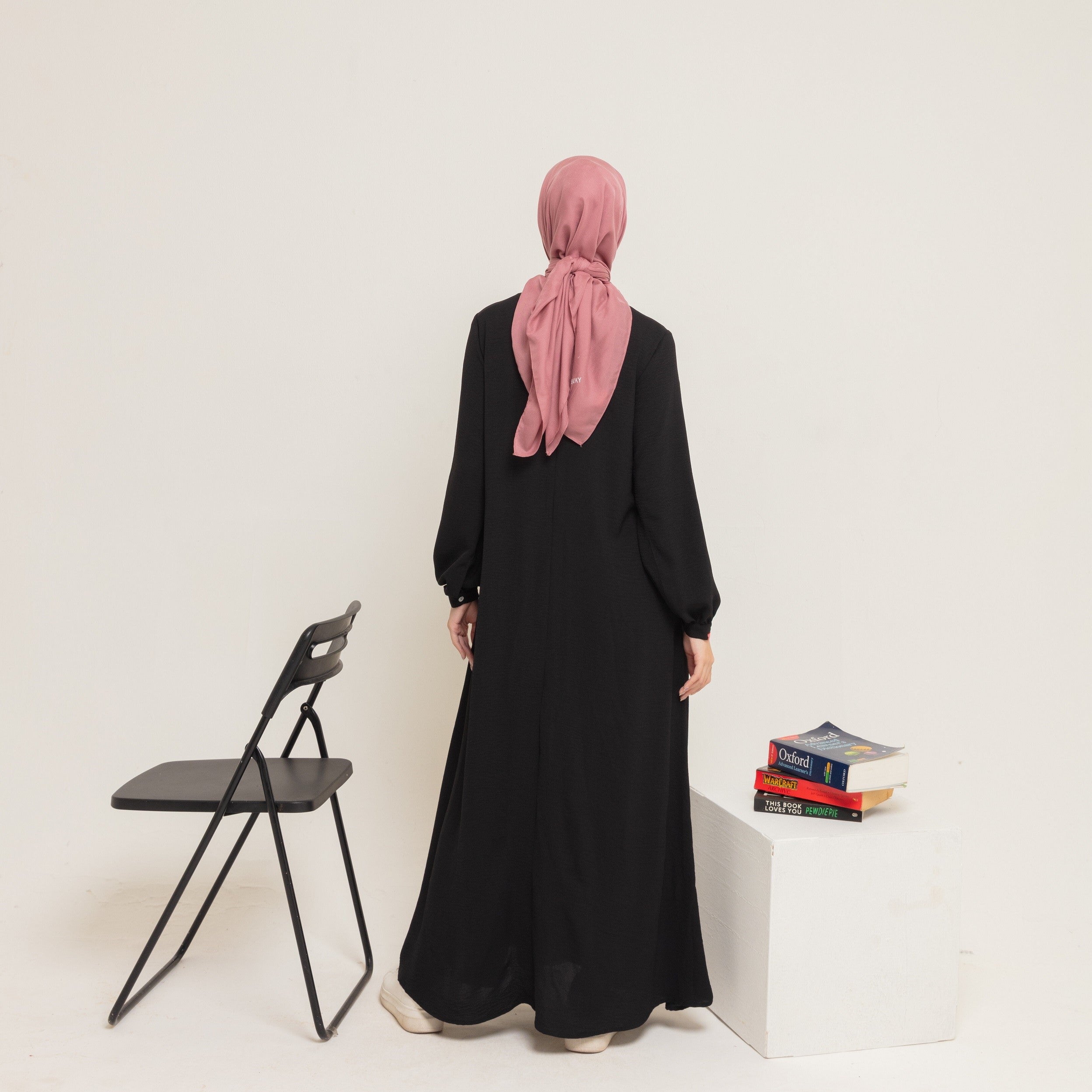 L Dress Side Belt- Hitam
