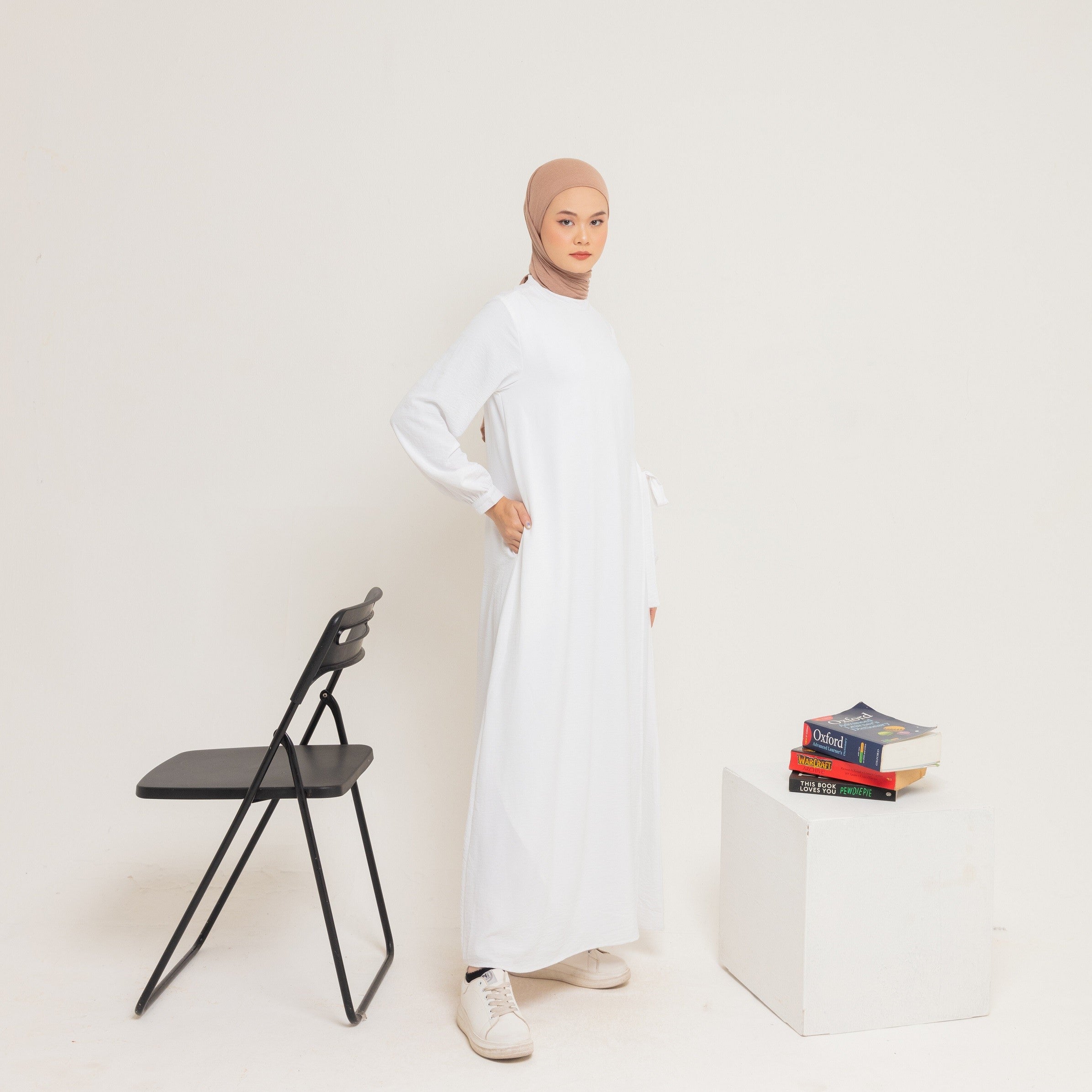 L Dress Side Belt - BW