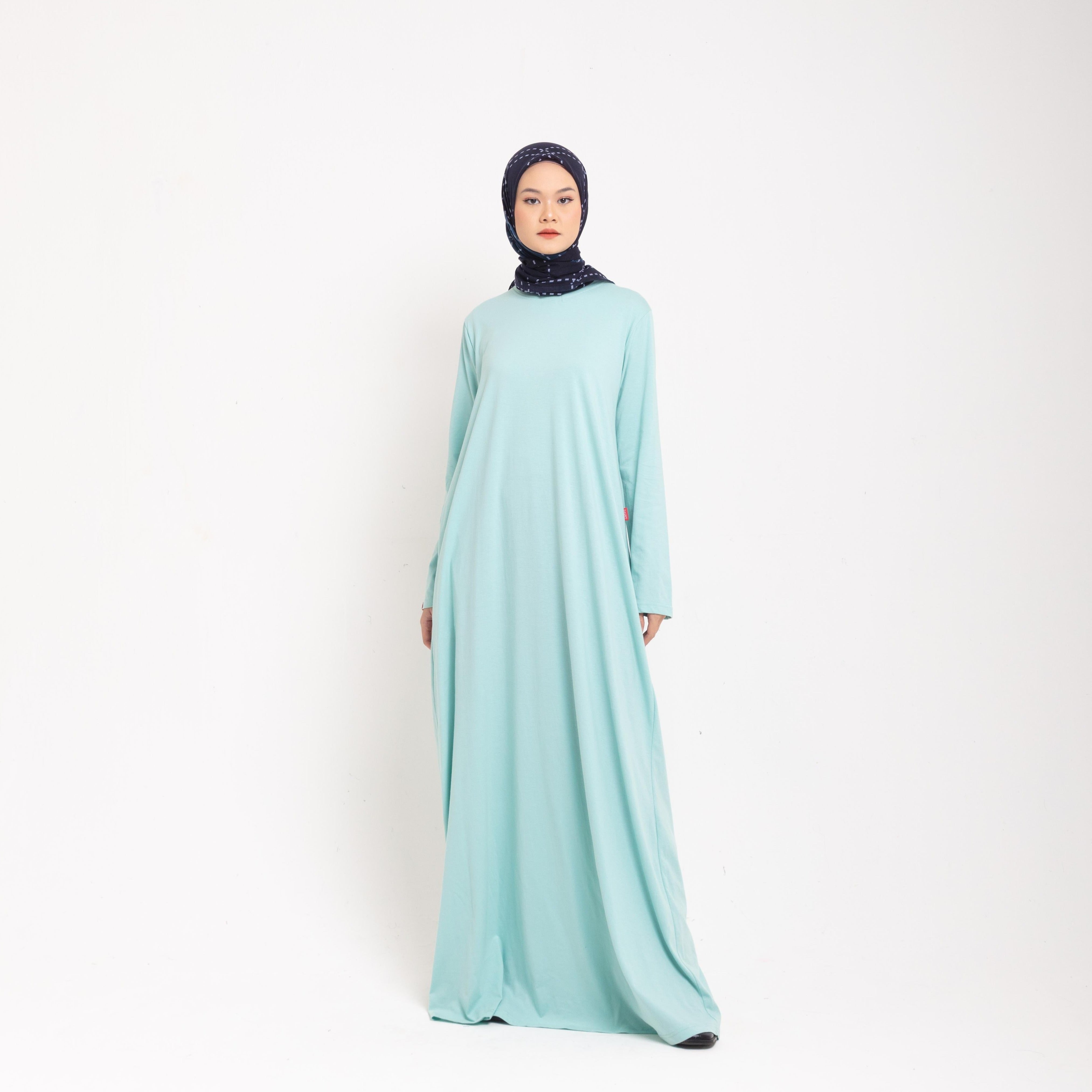 Dress Wanita Muslim Dauky Dress Combed - Sagee