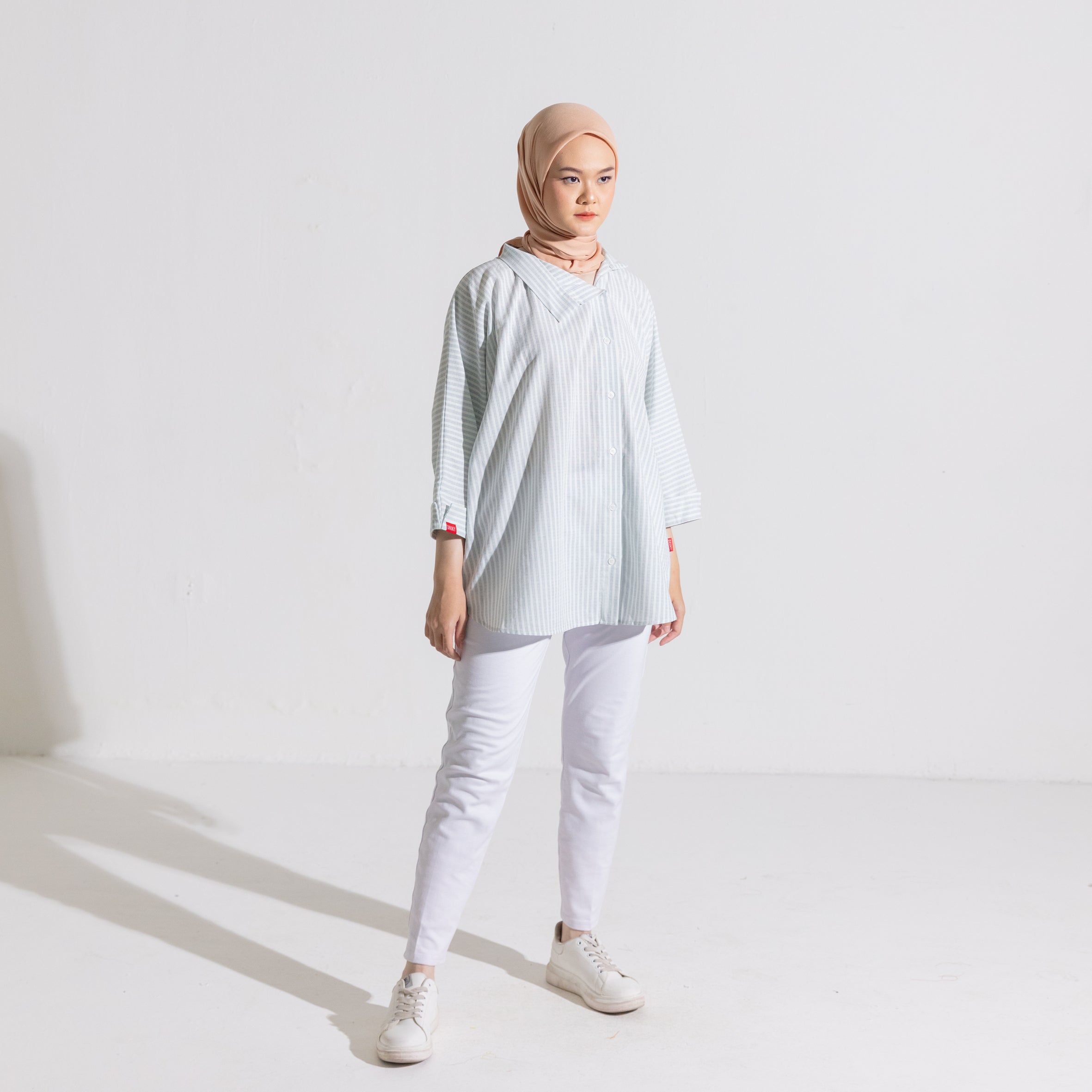 M Tunik Batwing Stripe