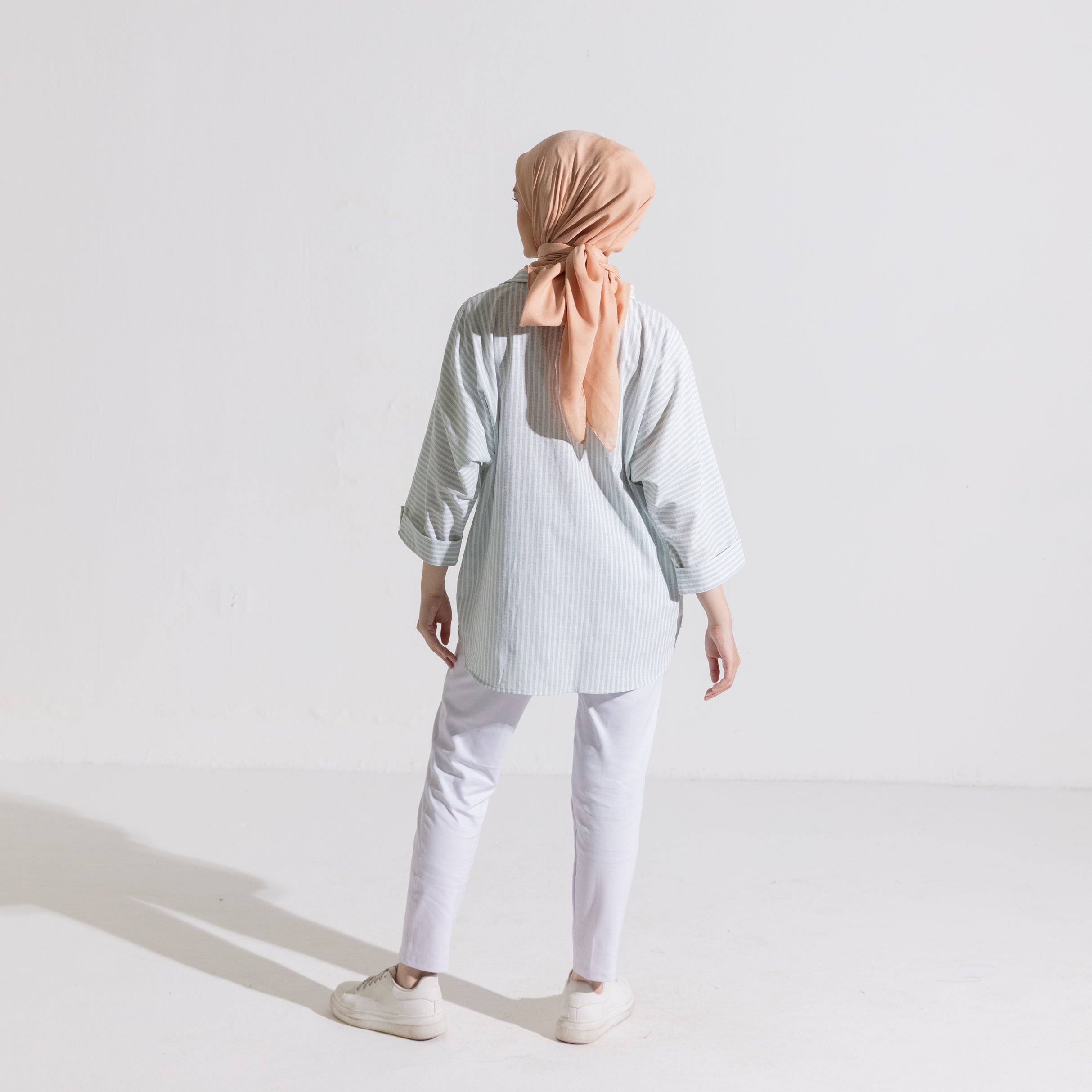 M Tunik Batwing Stripe