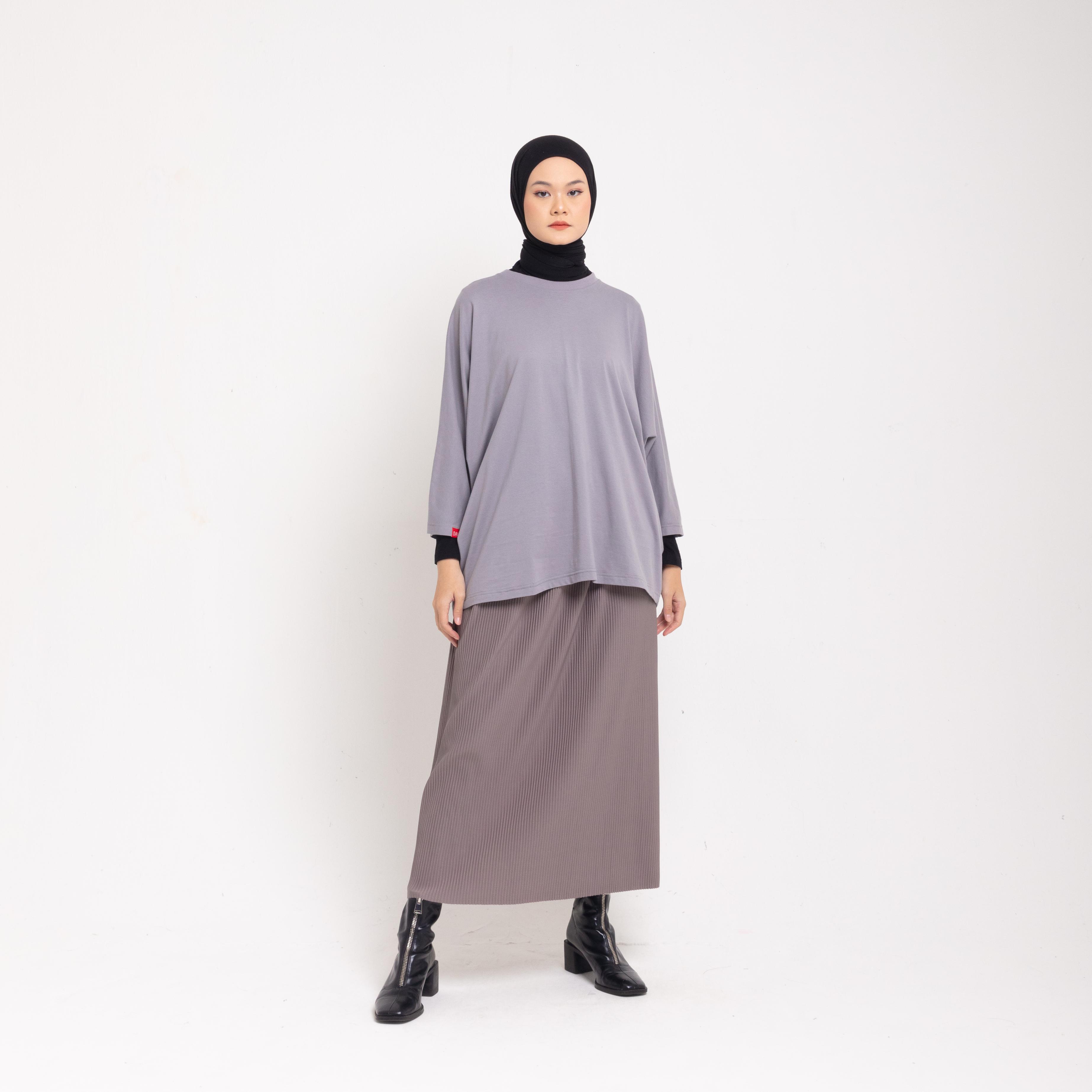 S Tunic Batwing - Silvergrey