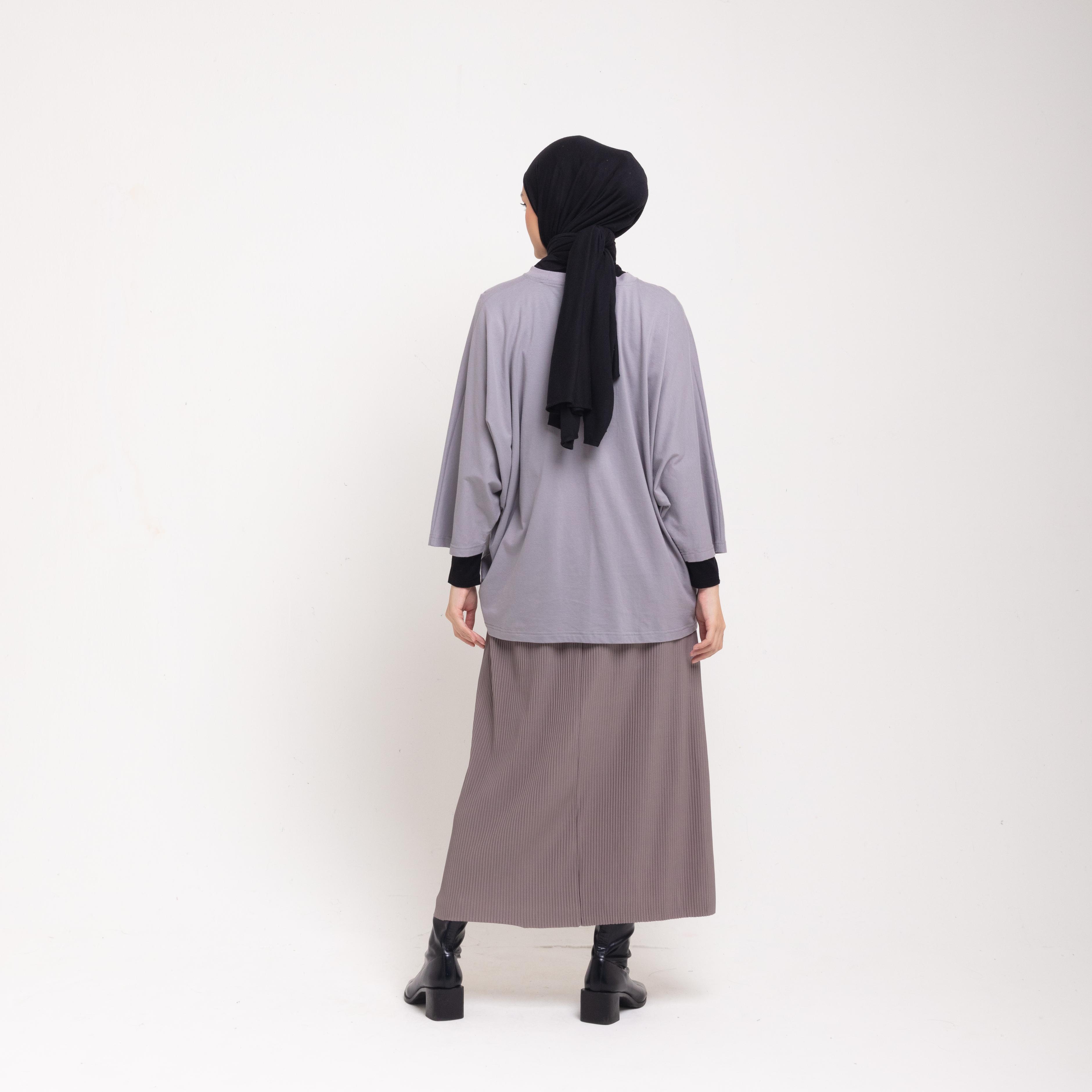 S Tunic Batwing - Silvergrey