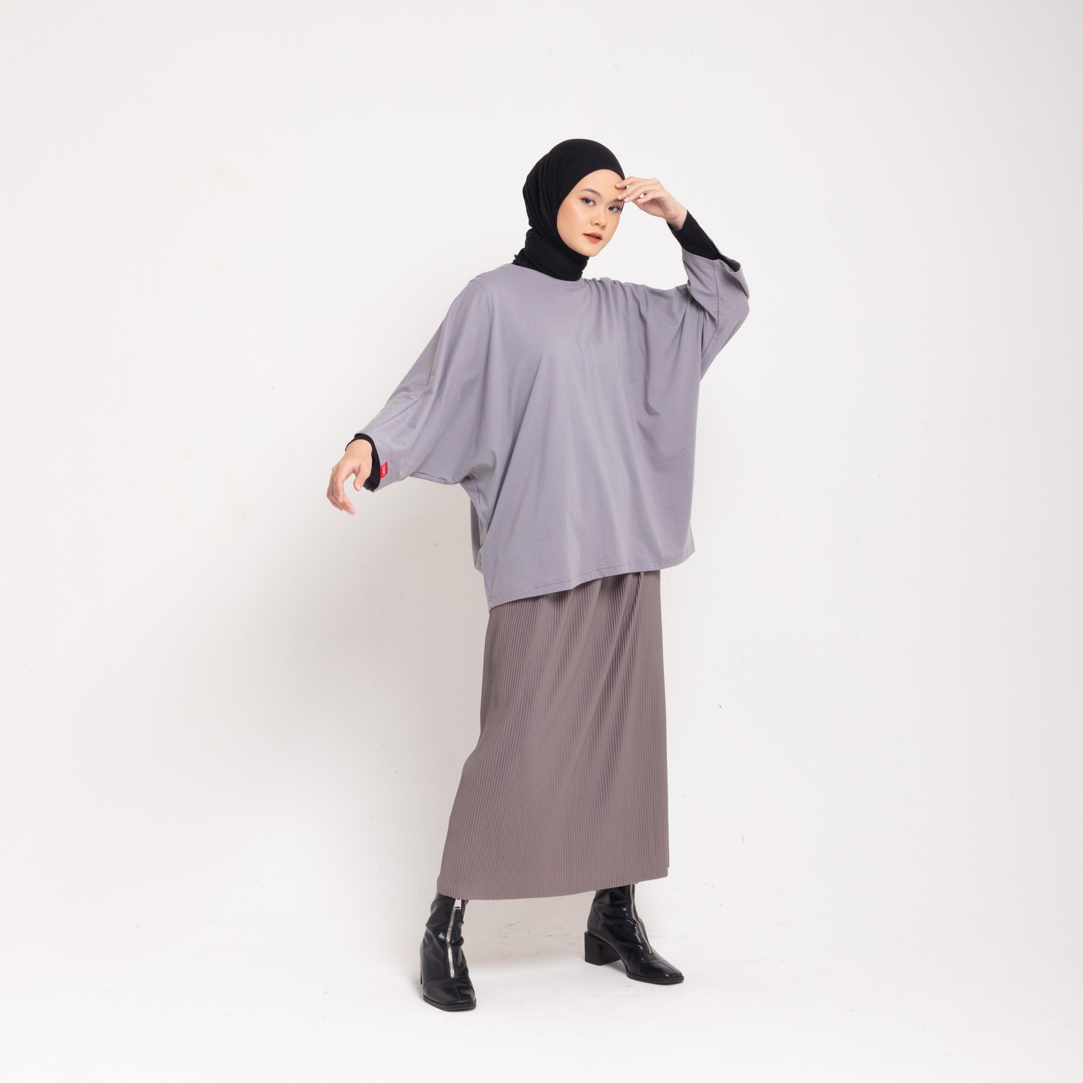 S Tunic Batwing - Silvergrey