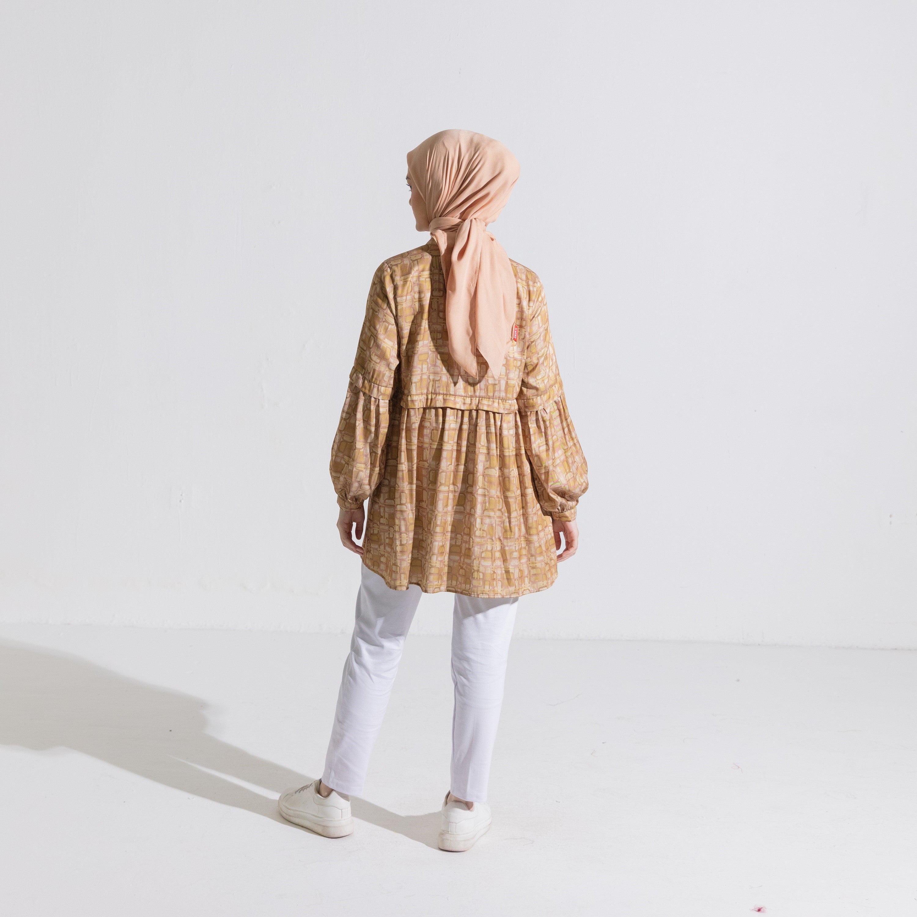 M Tunik Monogram - Nude
