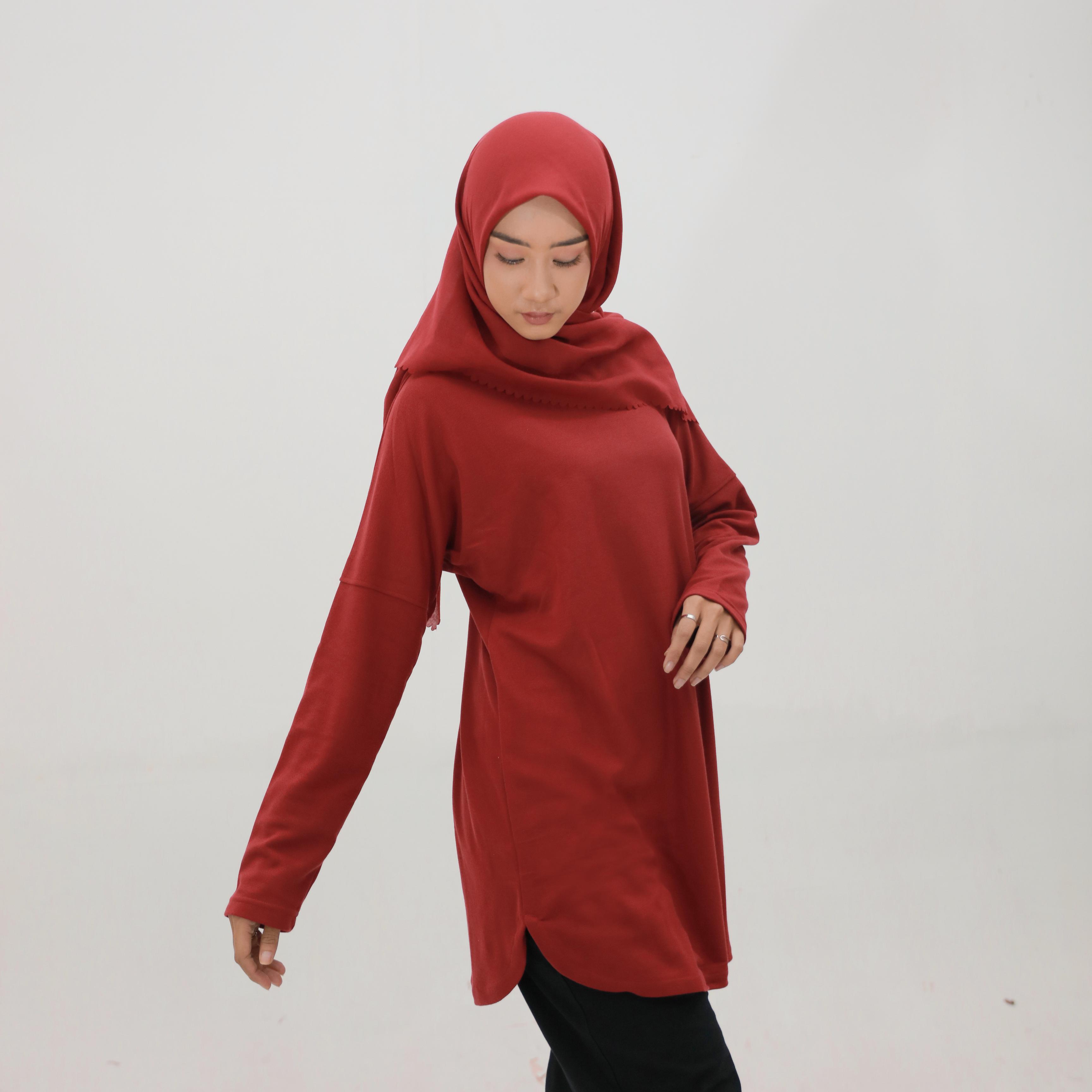 M Tunik Lacos - Maroon