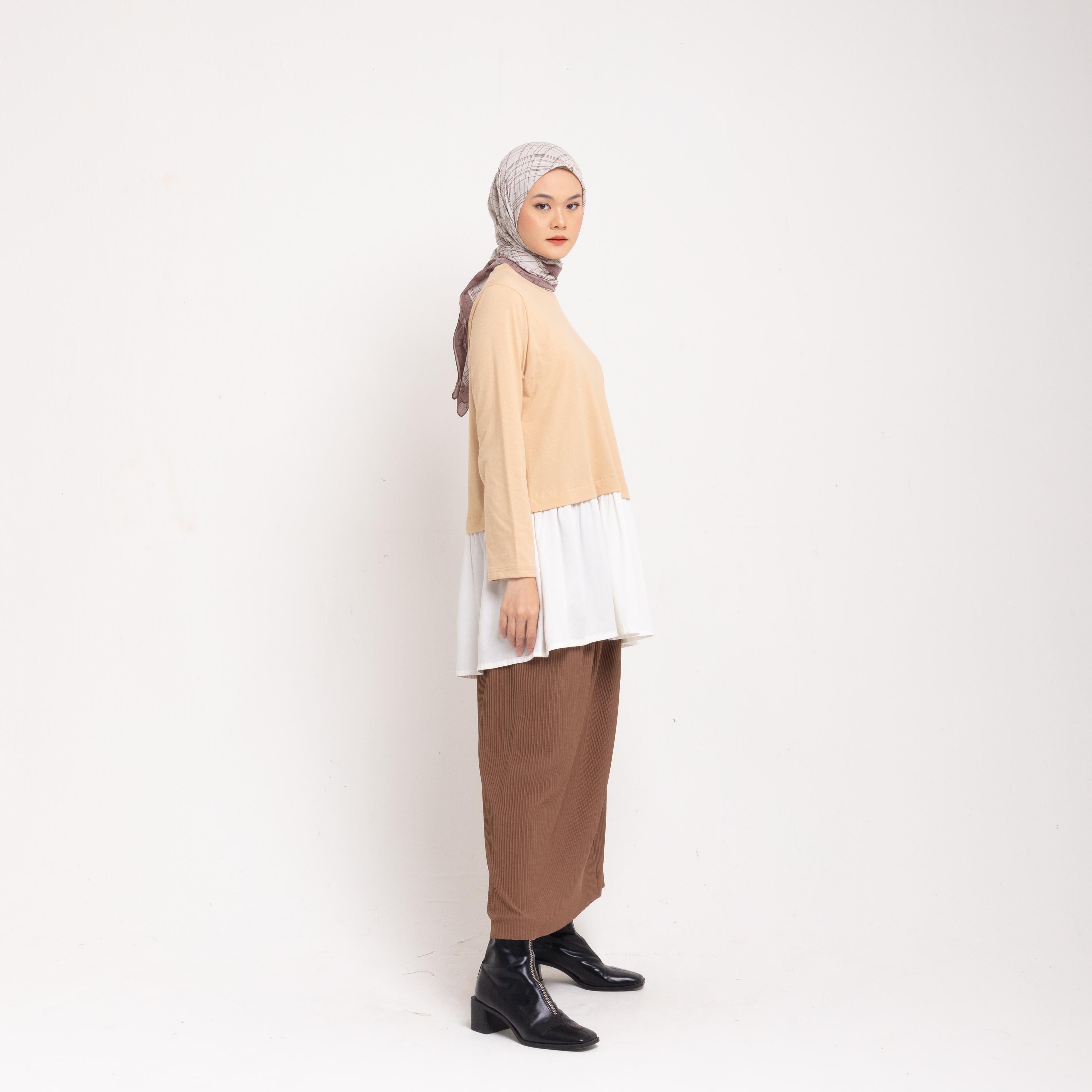M Tunik Combed Ruffles Rayon - Coksu