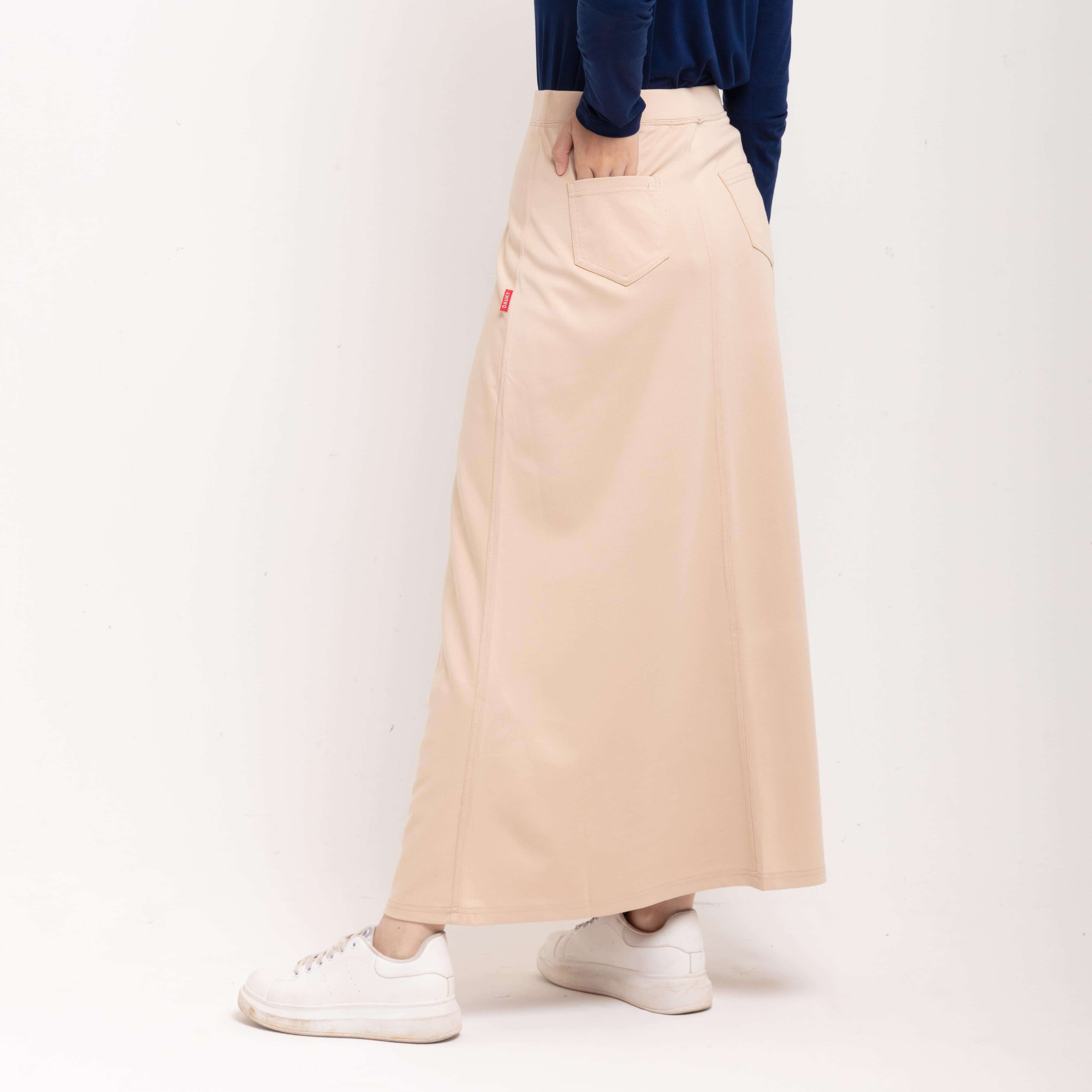 Straight Skirt - Khaky