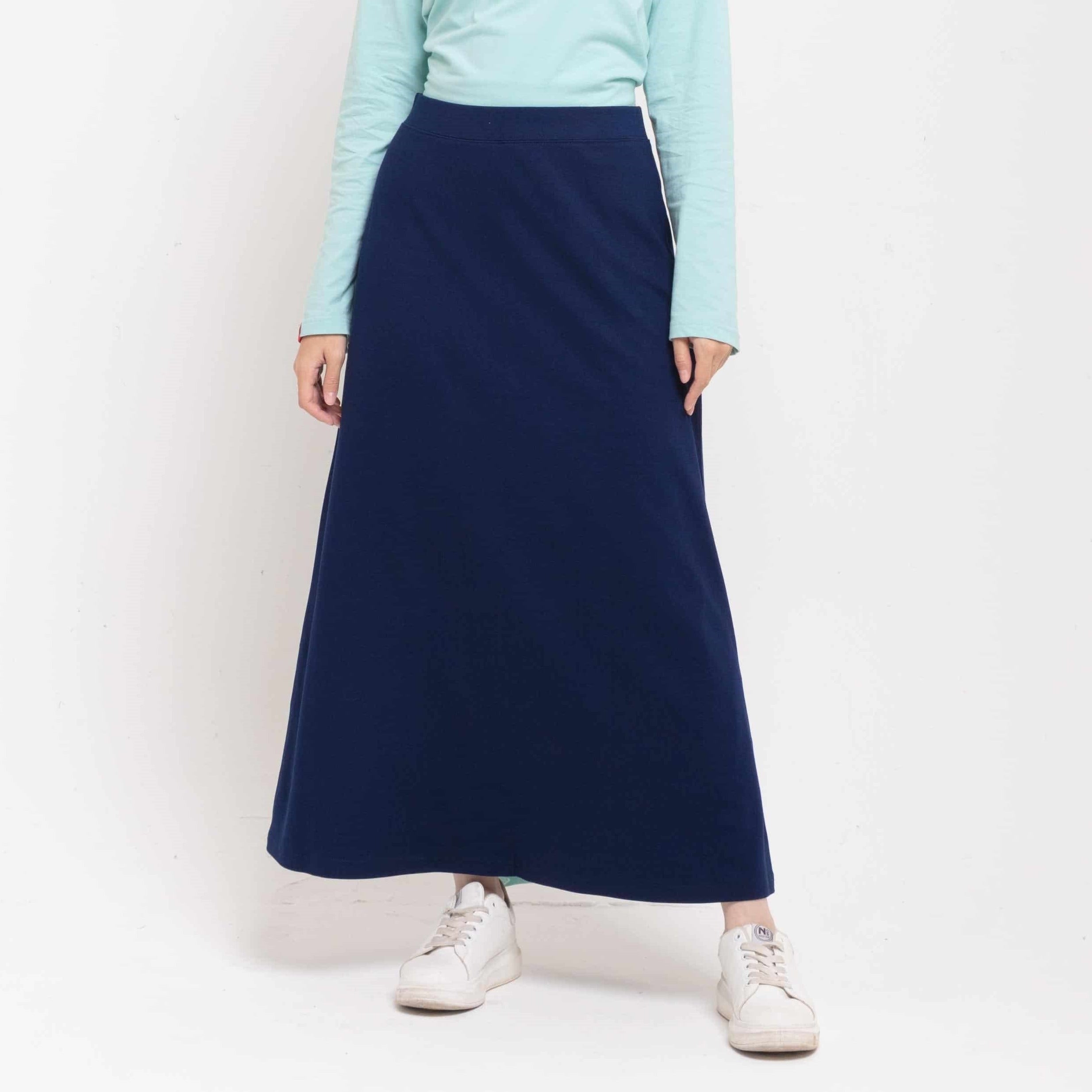 Straight Skirt - Navy