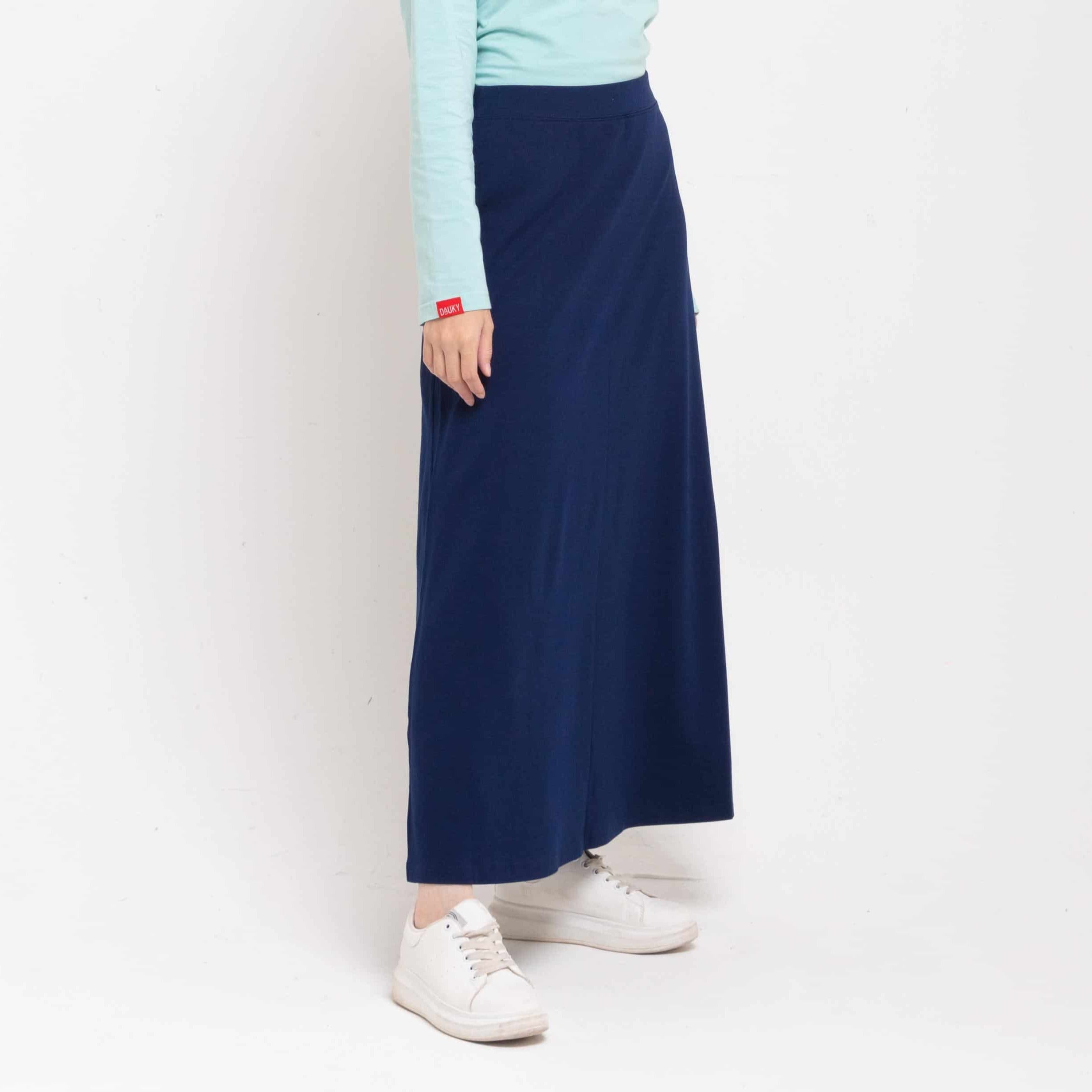 Straight Skirt - Navy