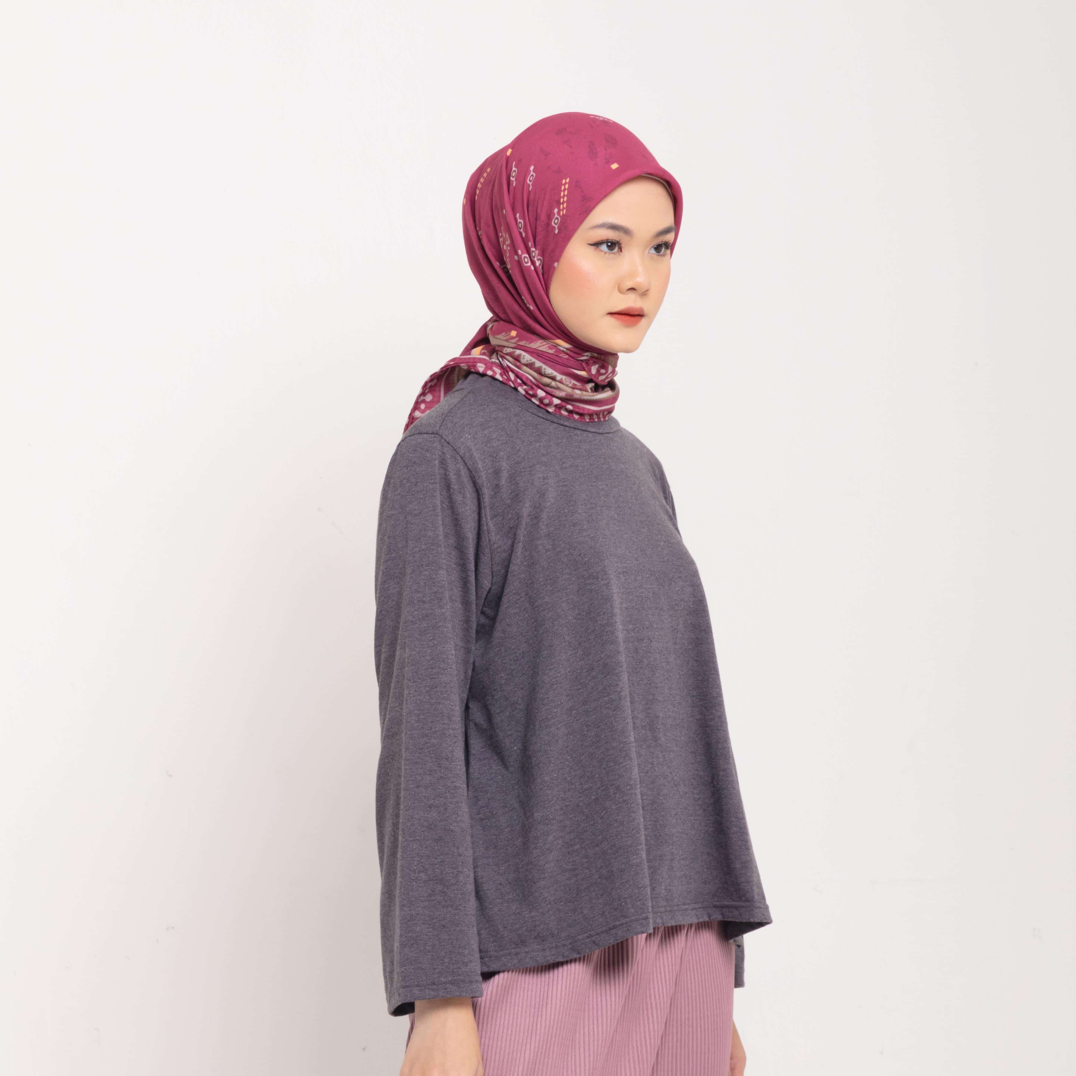 Dauky Hijab Segiempat Scales Scarf