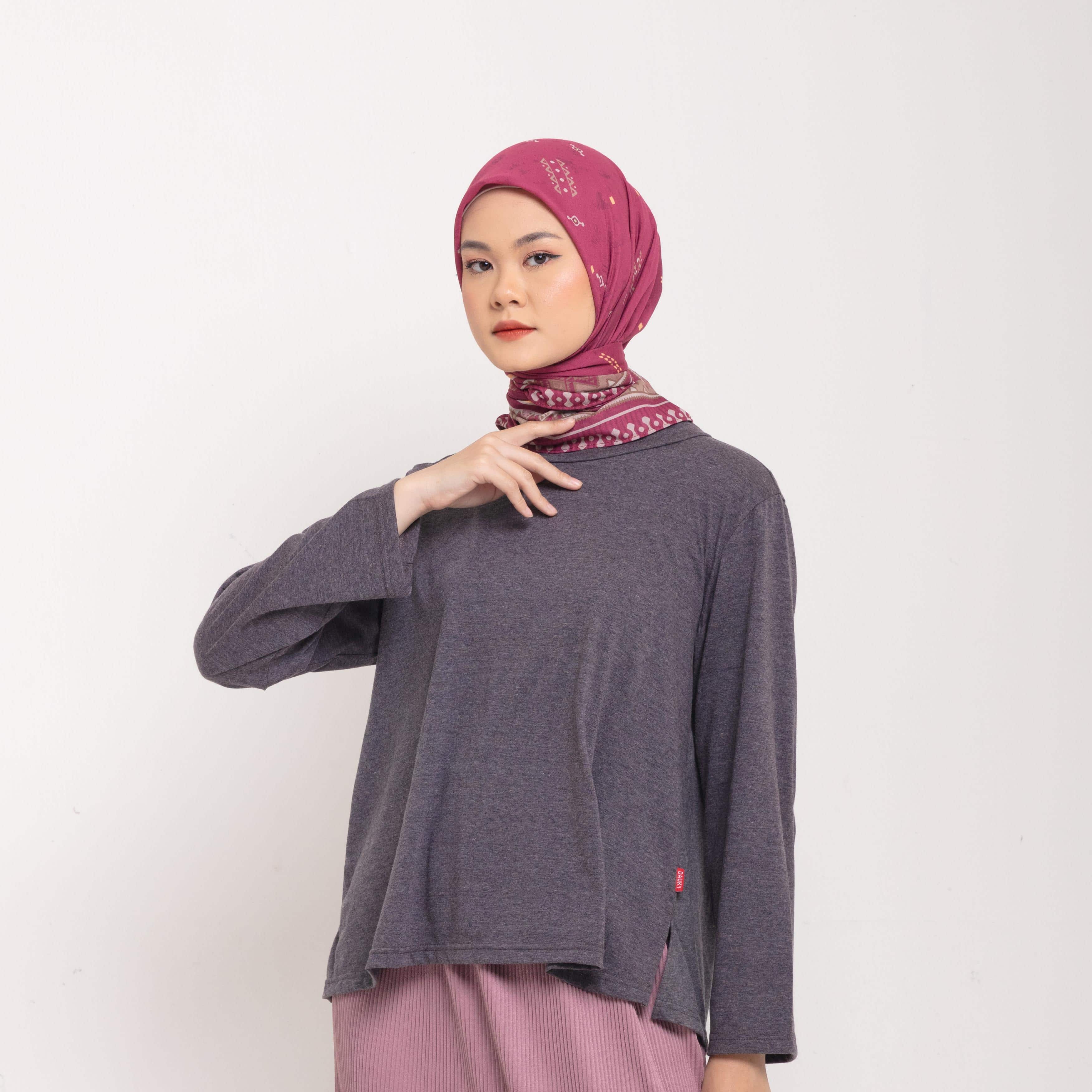 Dauky Hijab Segiempat Scales Scarf