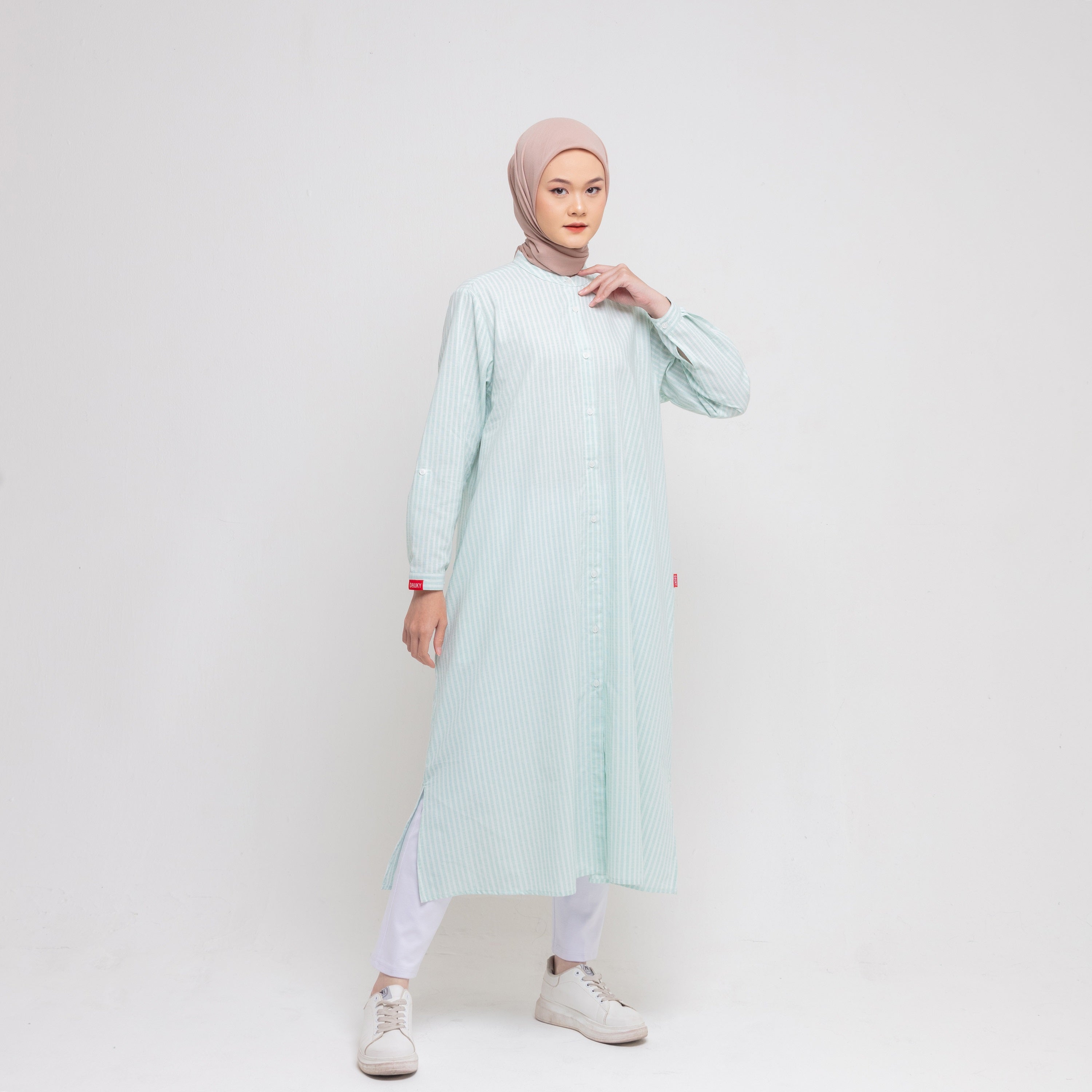 M Dress Oversize Stripe