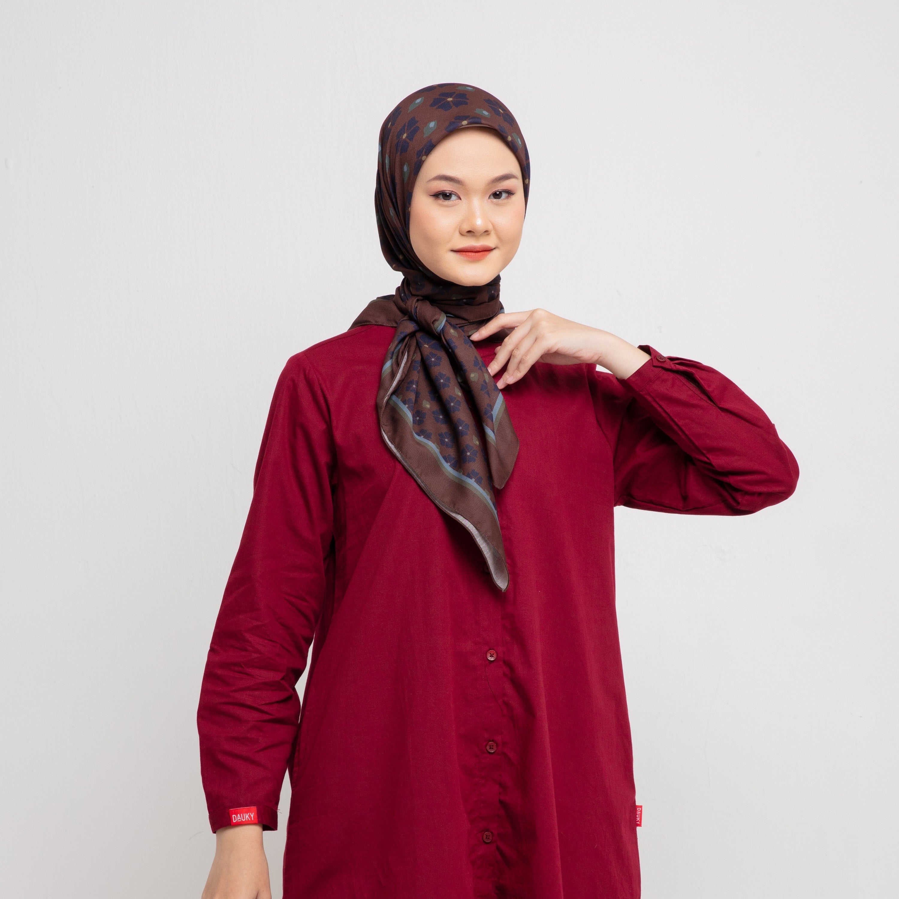 Alamanda Scarf - Coklat