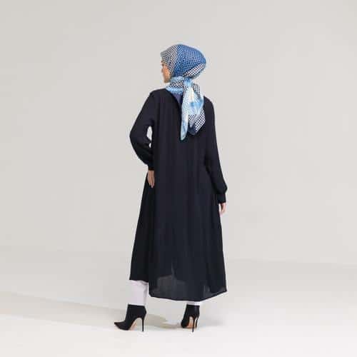 DAUKY Gamis M Dress Rayon Crinkle - Dusty Pink
