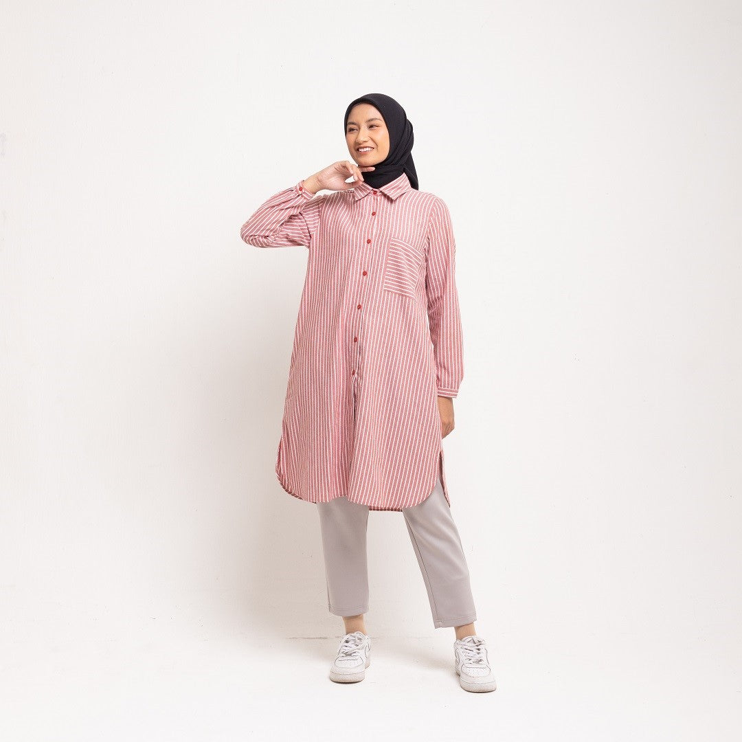 L Tunik Line Pattern