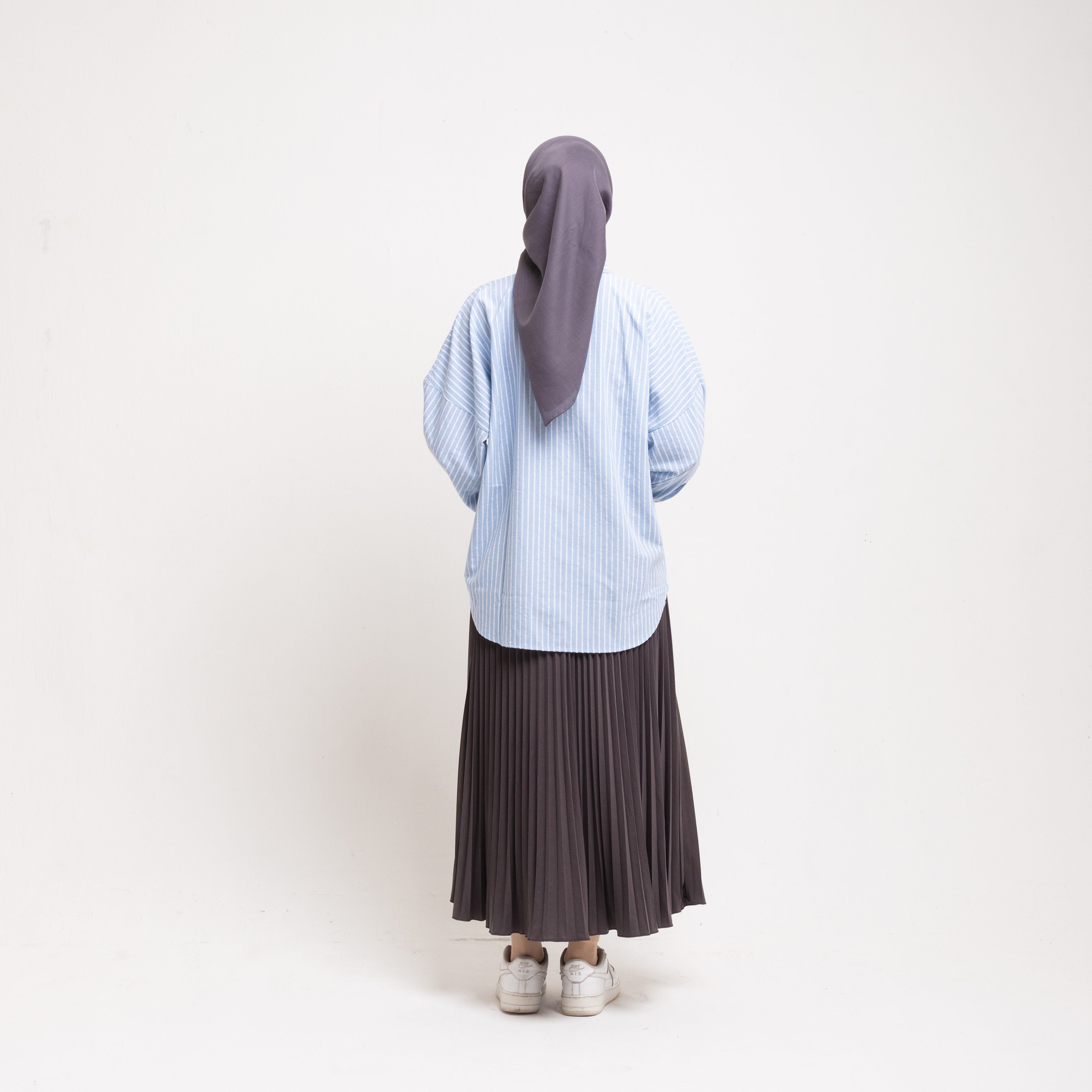 M Tunik Oversize Line Pattern