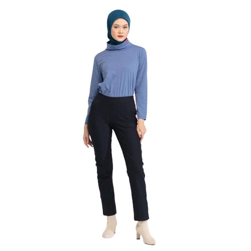 Dauky Celana Straight Fit Pants - Hitam