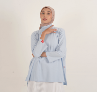 Dauky Atasan Wanita S Tunik Lacos Active Tunik Collection - Biru Muda