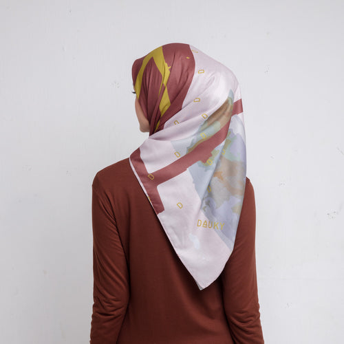 DAUKY Hijab Segiempat Buffalo Scarf