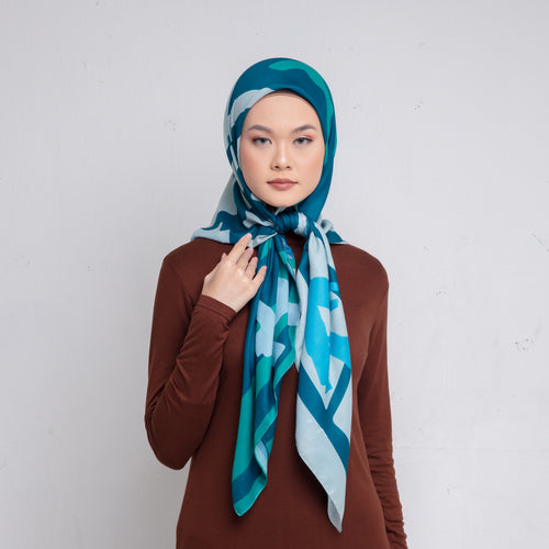 DAUKY Hijab Segiempat Buffalo Scarf