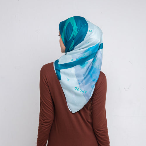 DAUKY Hijab Segiempat Buffalo Scarf