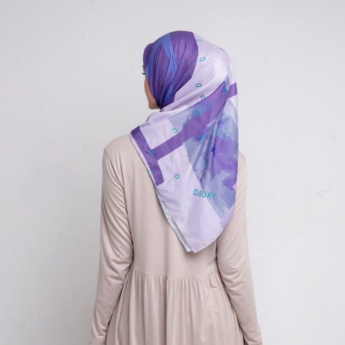 DAUKY Hijab Segiempat Buffalo Scarf