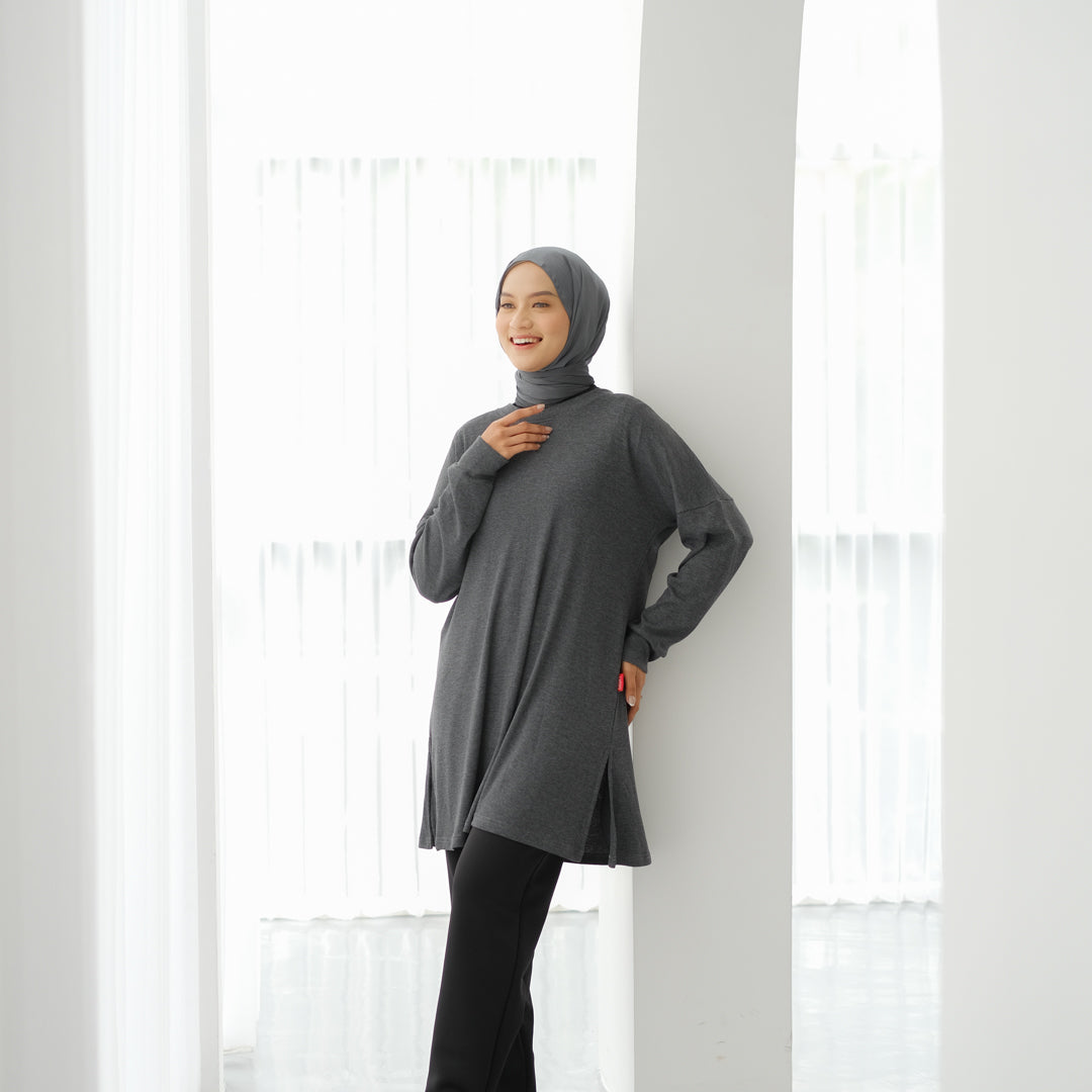 M Tunik Lacos - Dark Grey
