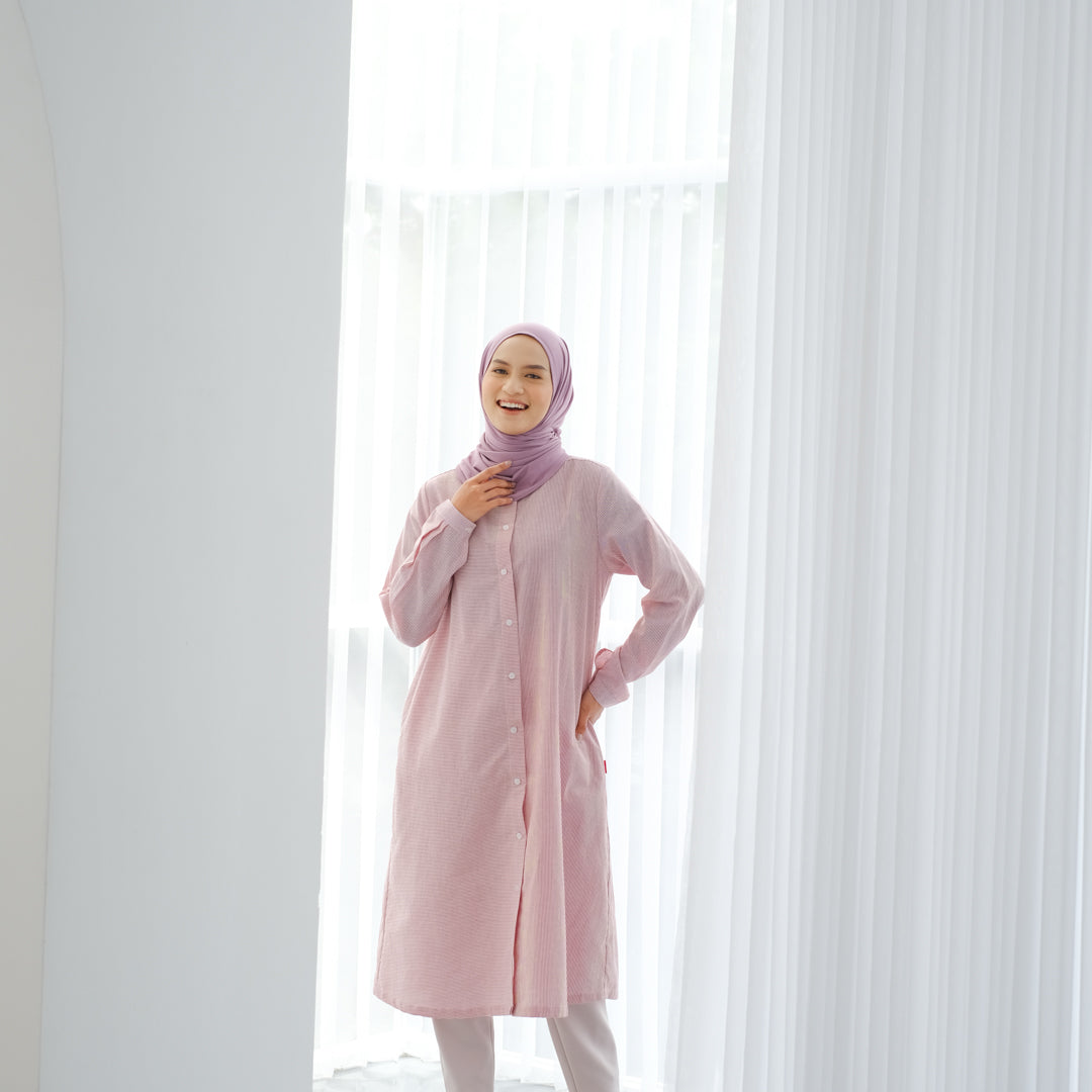 L Tunik Basic Stripe