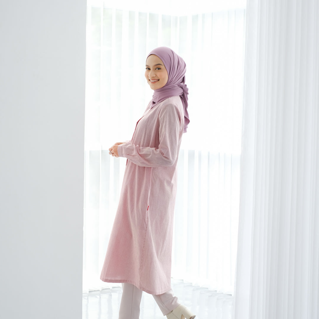 L Tunik Basic Stripe