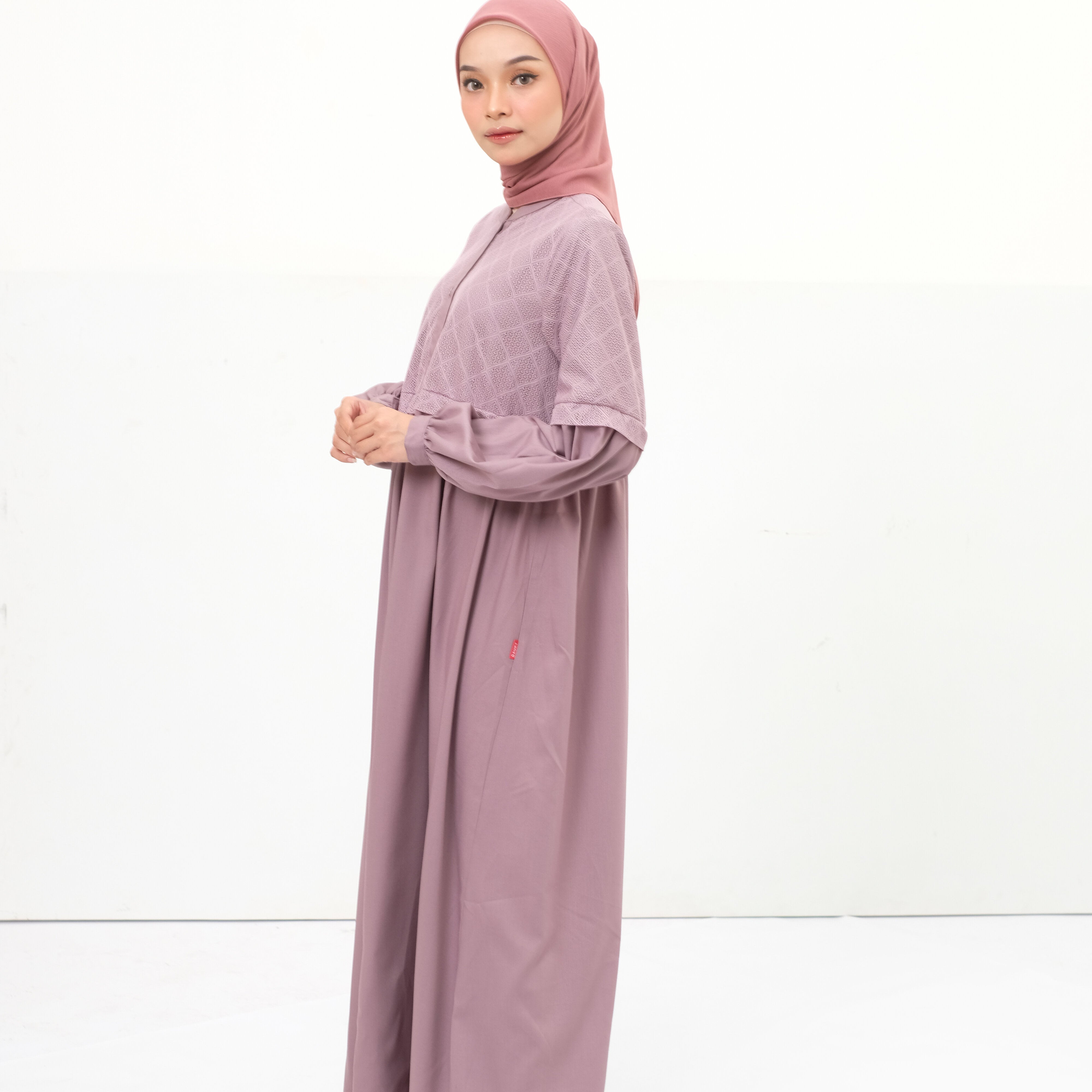 L Dress Lace Katun