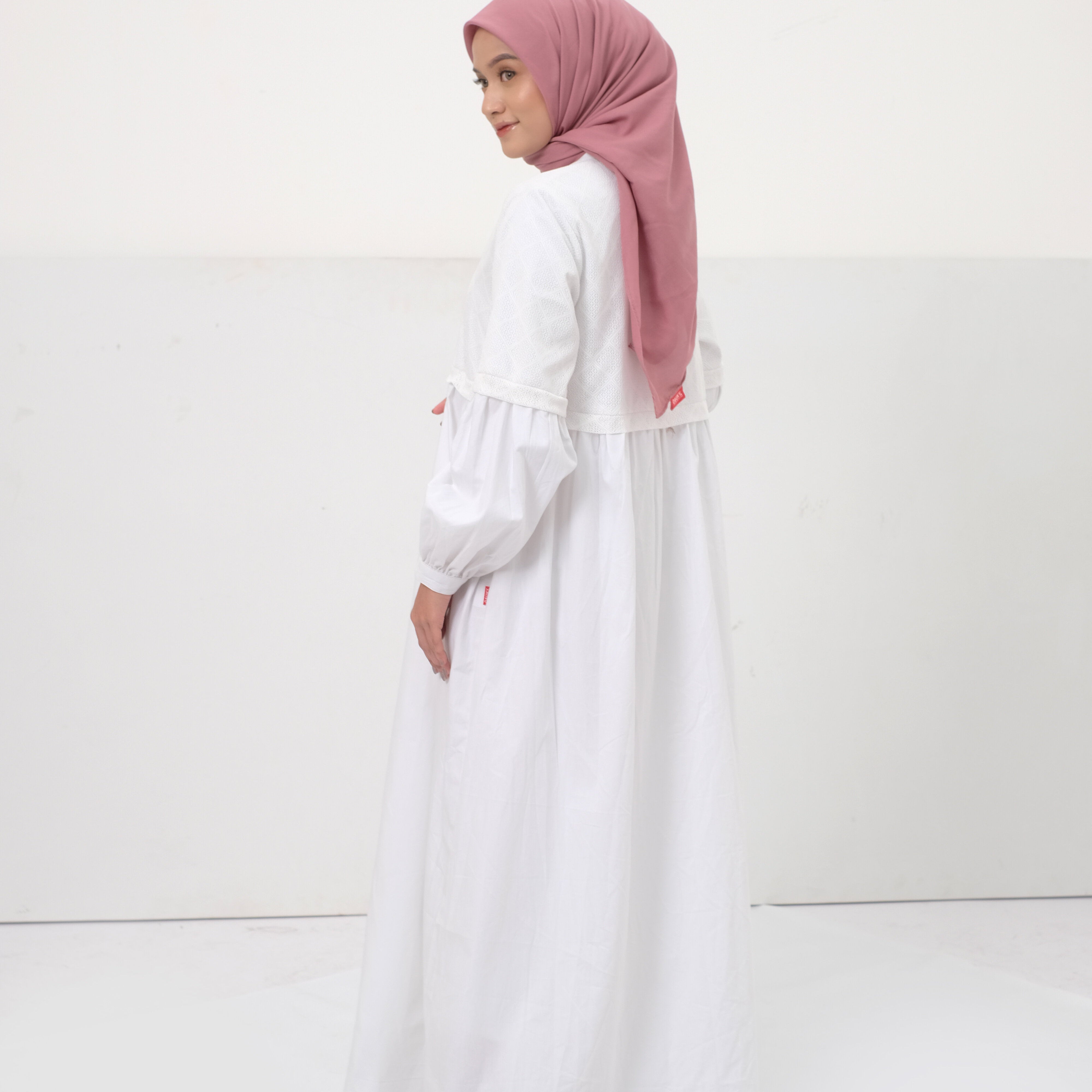 L Dress Lace Katun