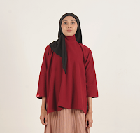 Dauky Atasan Wanita S Tunik Lacos Active Tunik Collection - Maroon