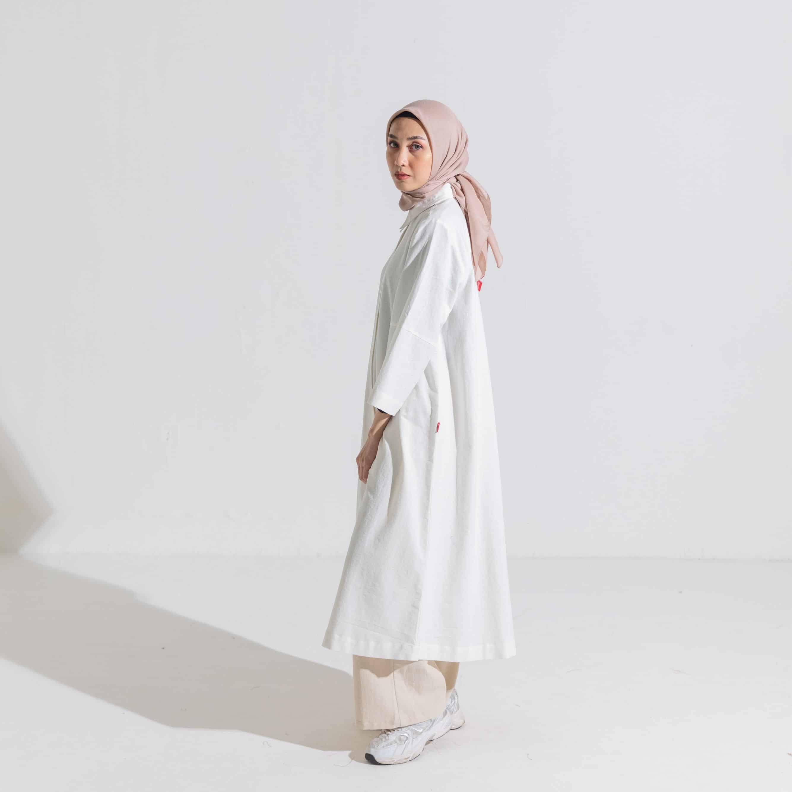 M Dress Linen - BW