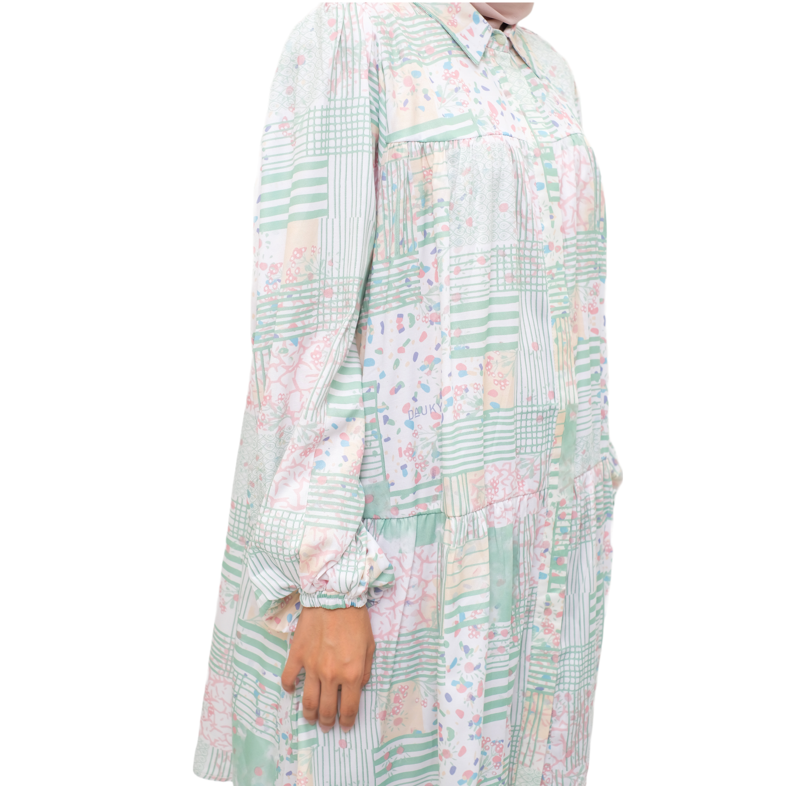 M Tunik Raffles Tokyo - Hijau