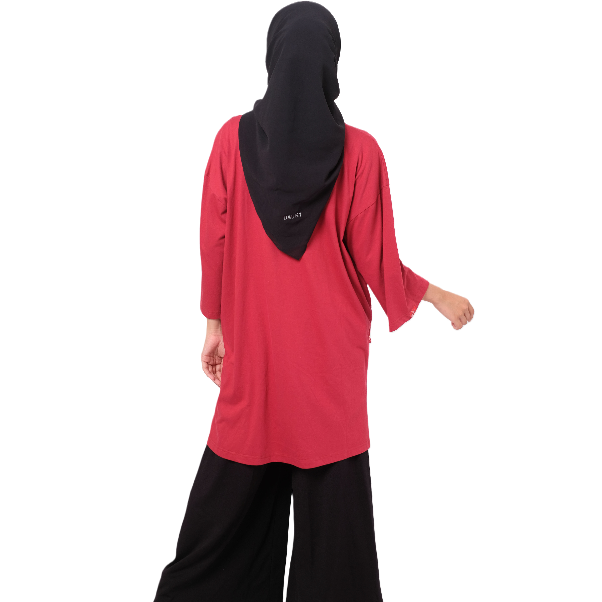 M Tunik Combed Pocket Tokyo - Merah