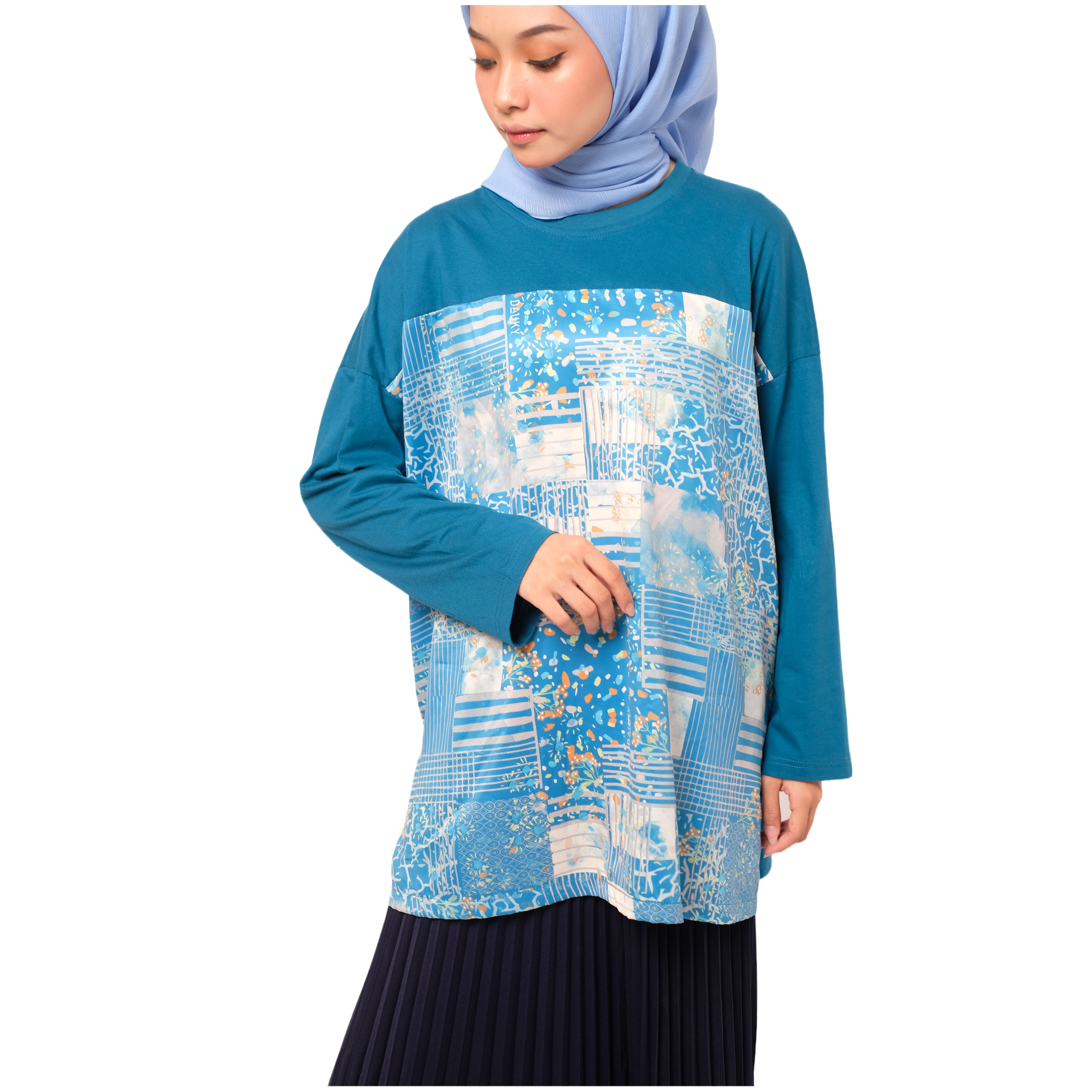 S Tunic Combed Tokyo - Biru