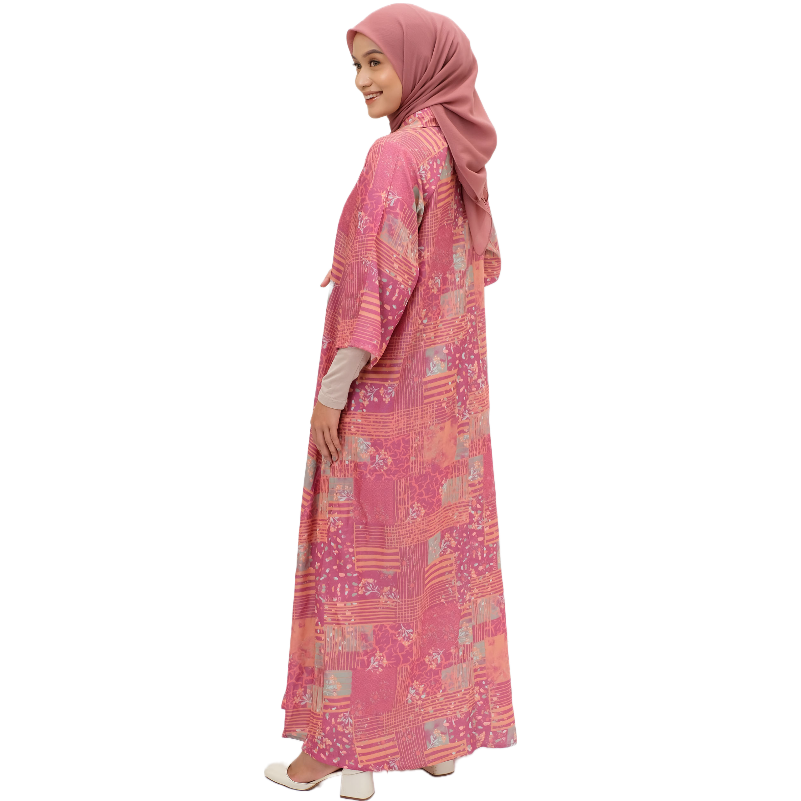 L Dress Raglan Tokyo - Merah