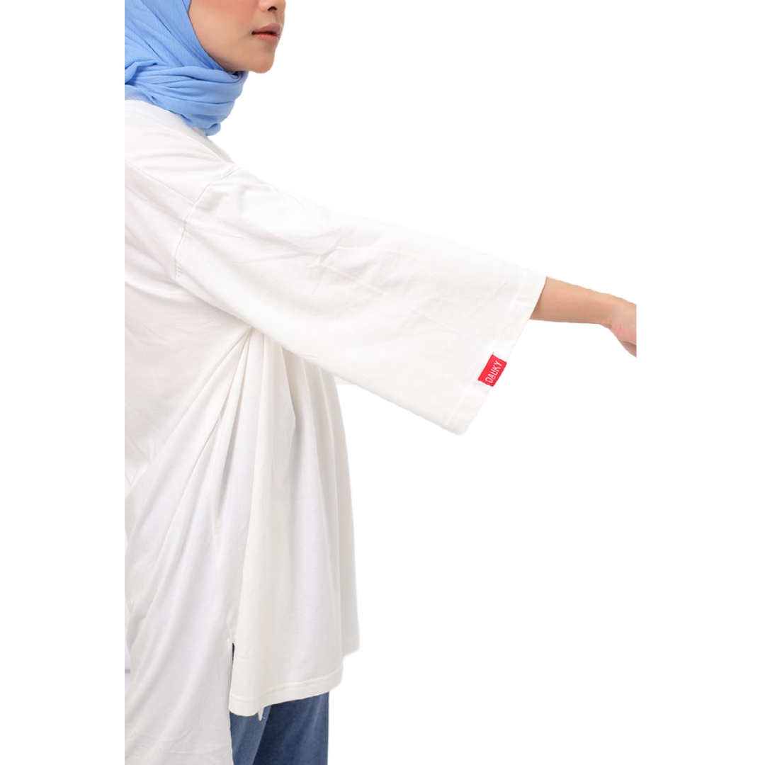 M Tunik Combed Marble - BW