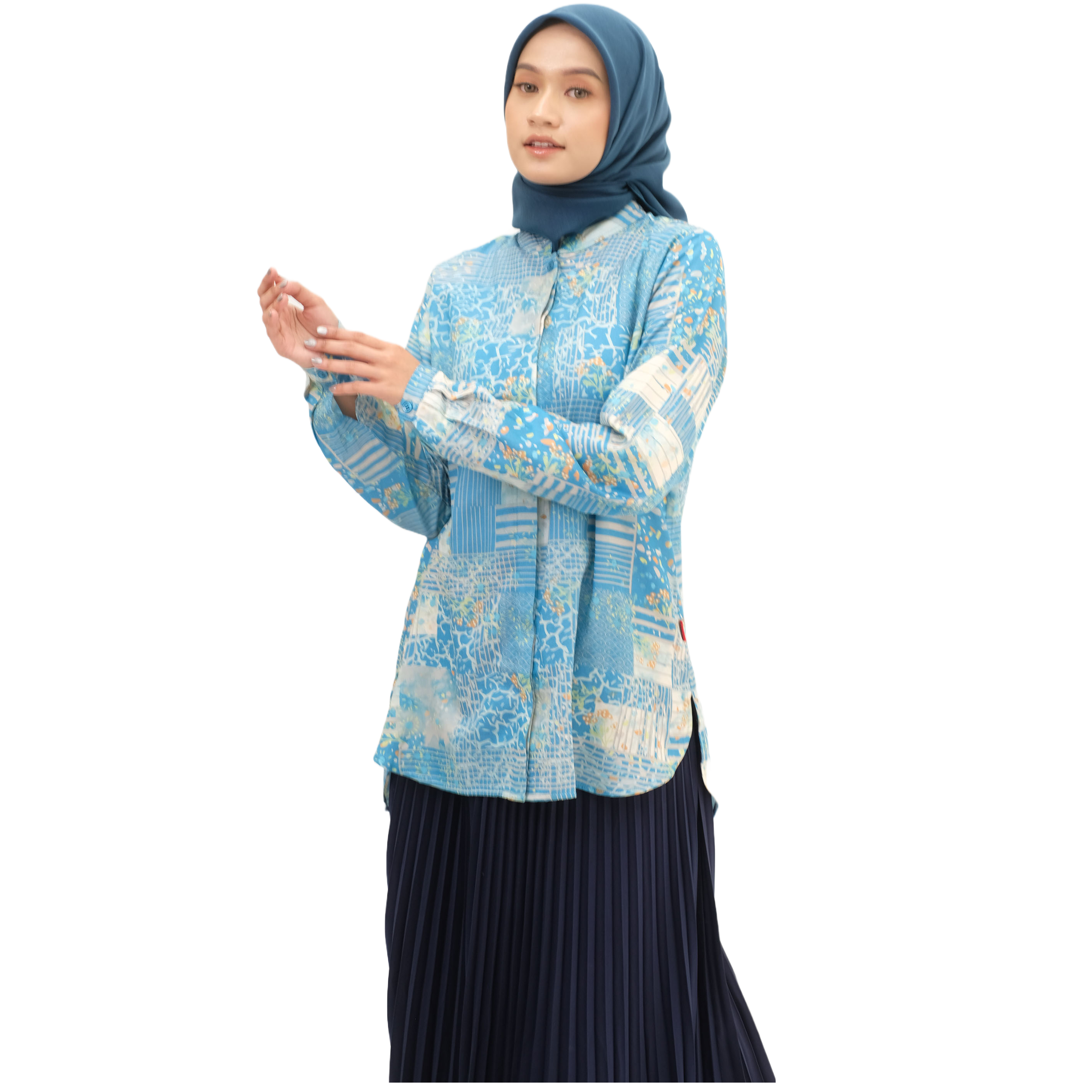 L Tunik Tokyo - Biru