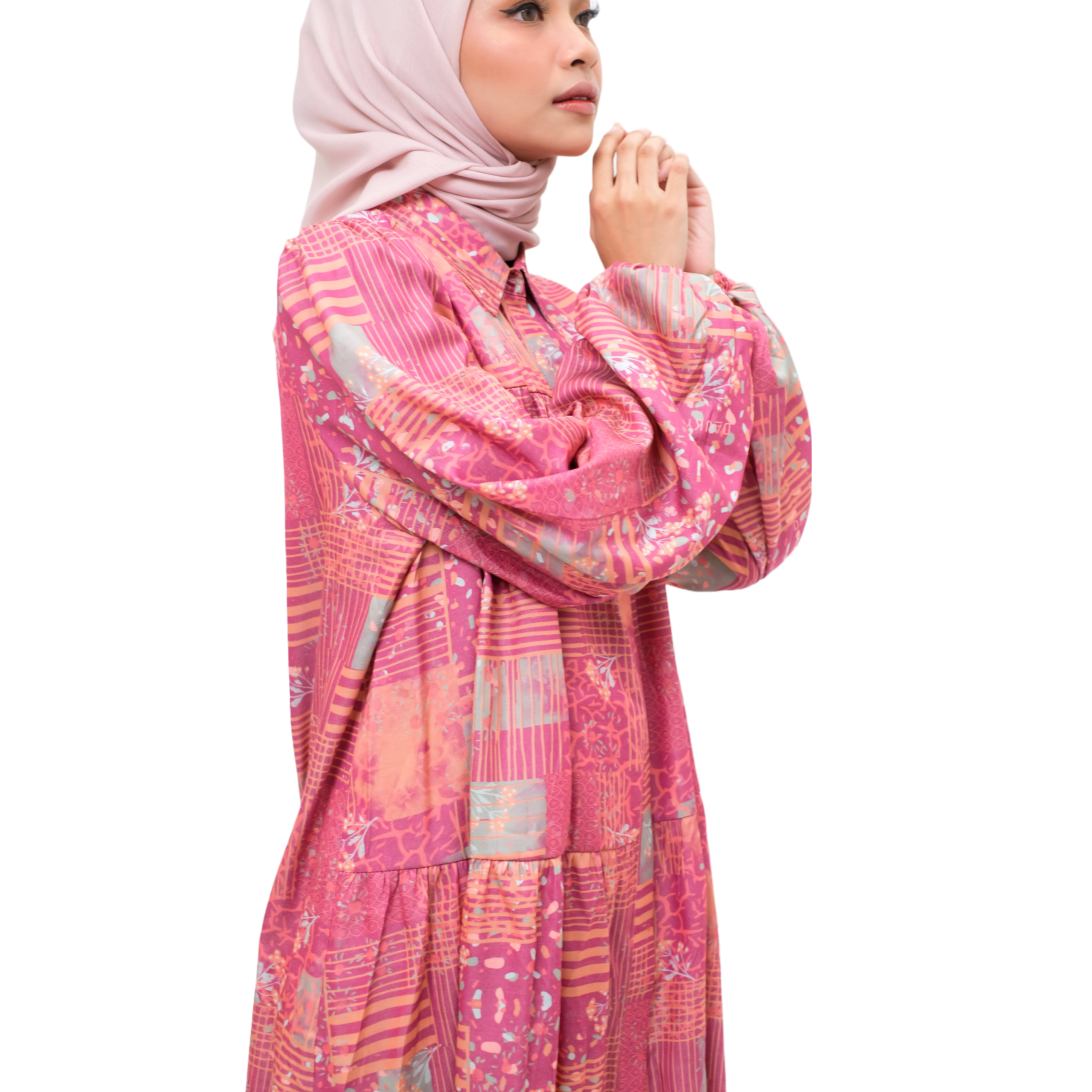 M Tunik Raffles Tokyo - Merah