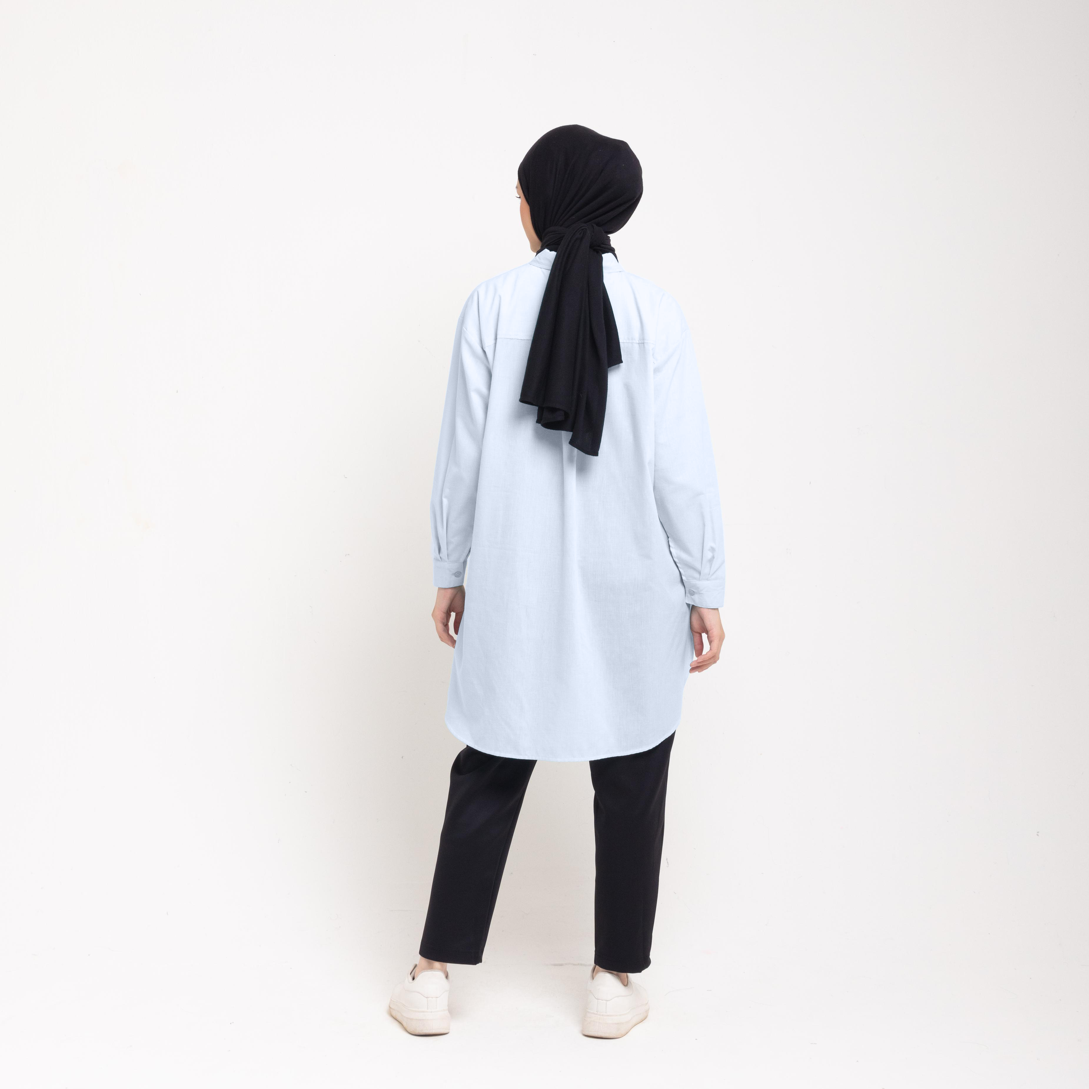 M Tunik Oversize Katun Houndstooth Executive Collection