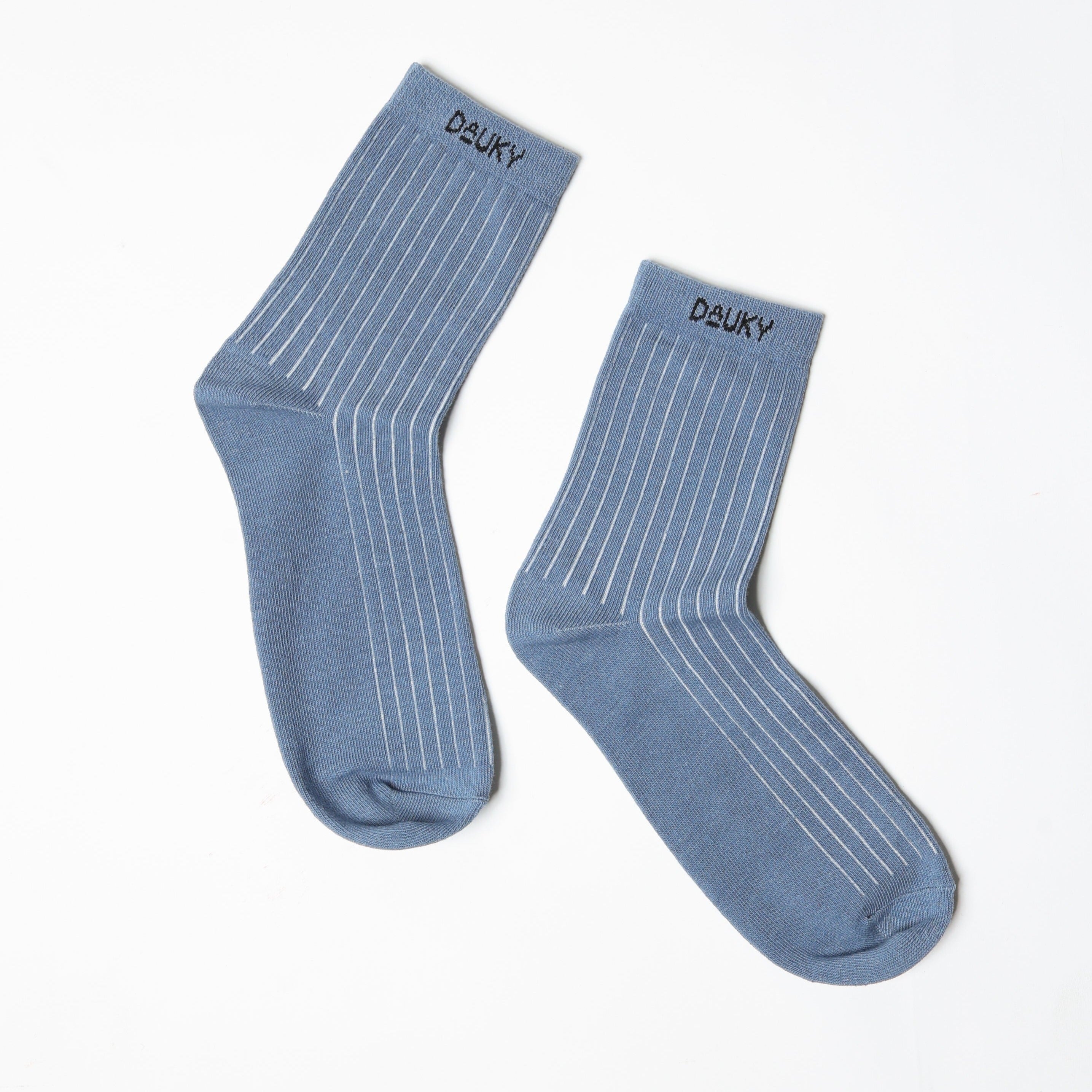 Dauky Kaos kaki Basic Rib Socks - Navy