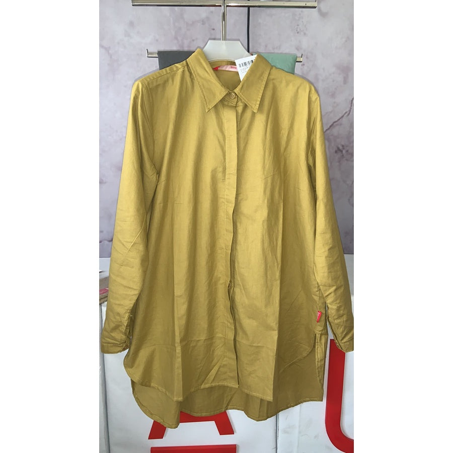 DAUKY Atasan Wanita M Tunik Basic - Olive