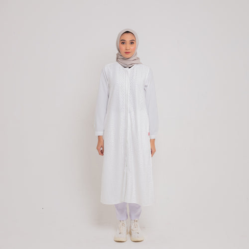 DAUKY Gamis M Dress Lace Chantily Collection