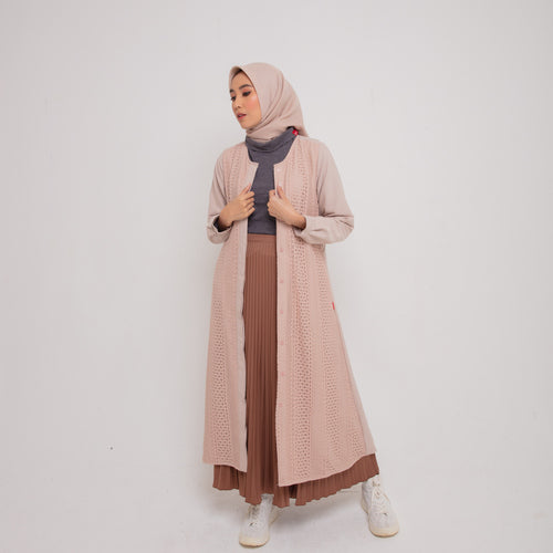 DAUKY Gamis M Dress Lace Chantily Collection