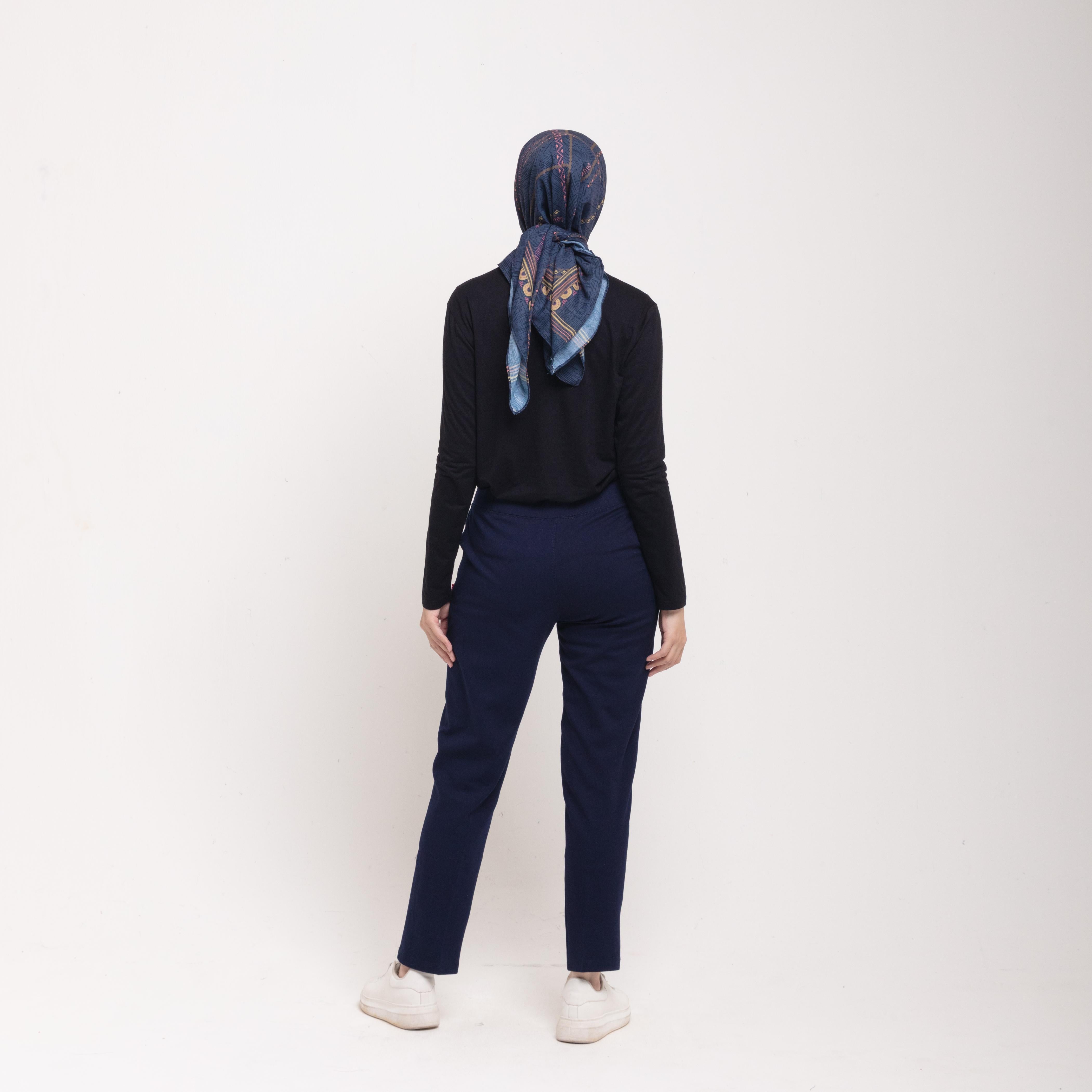 Straight Pants - Navy