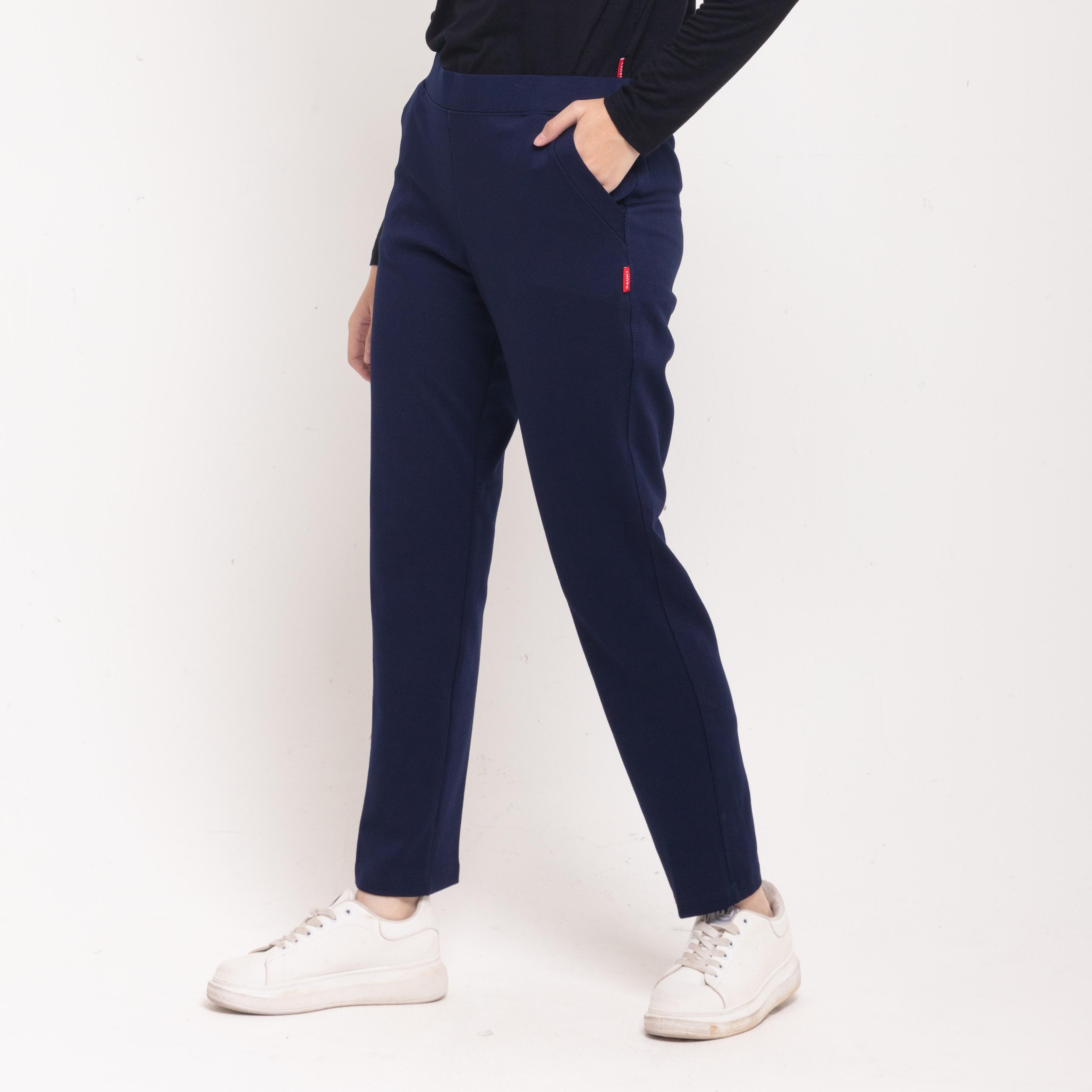 Straight Pants - Navy