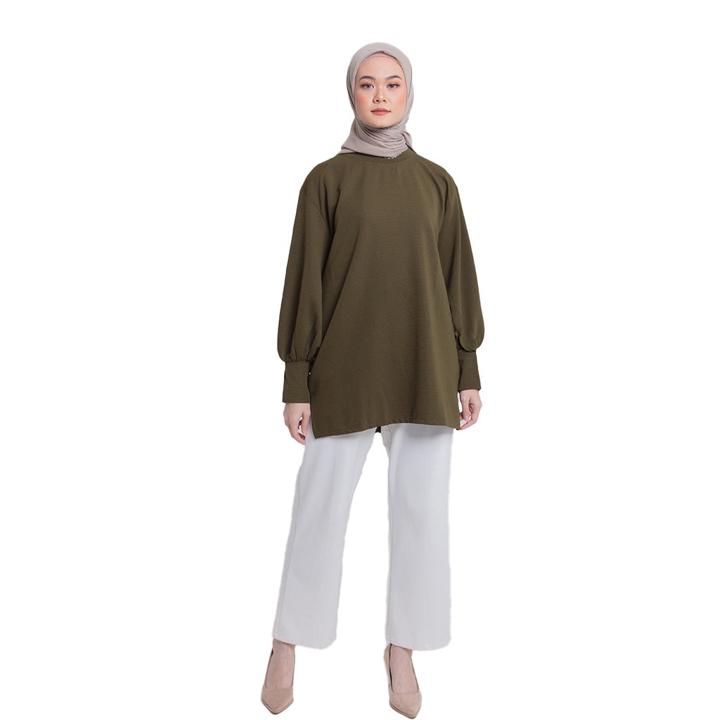 M tunic relax stripe